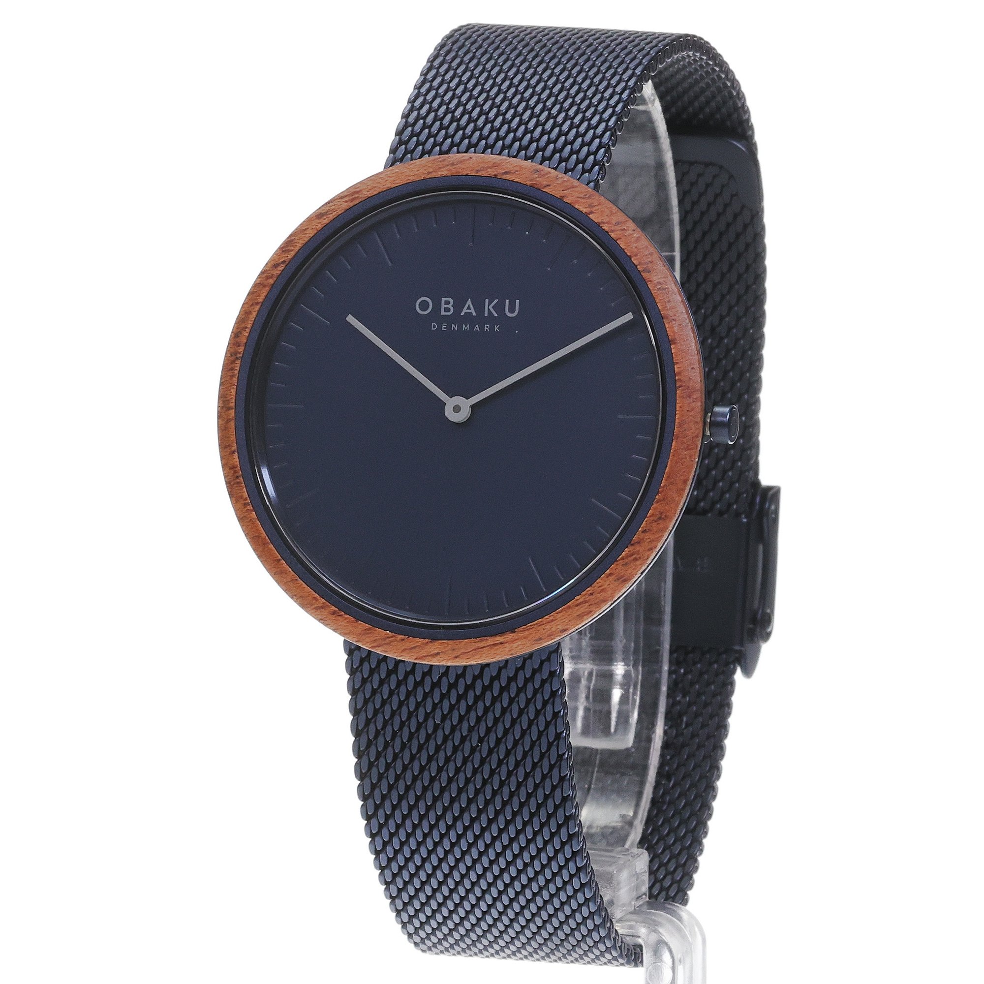 Obaku Denmark V245GXLLML zegarek męski klasyczny Slim bransoleta