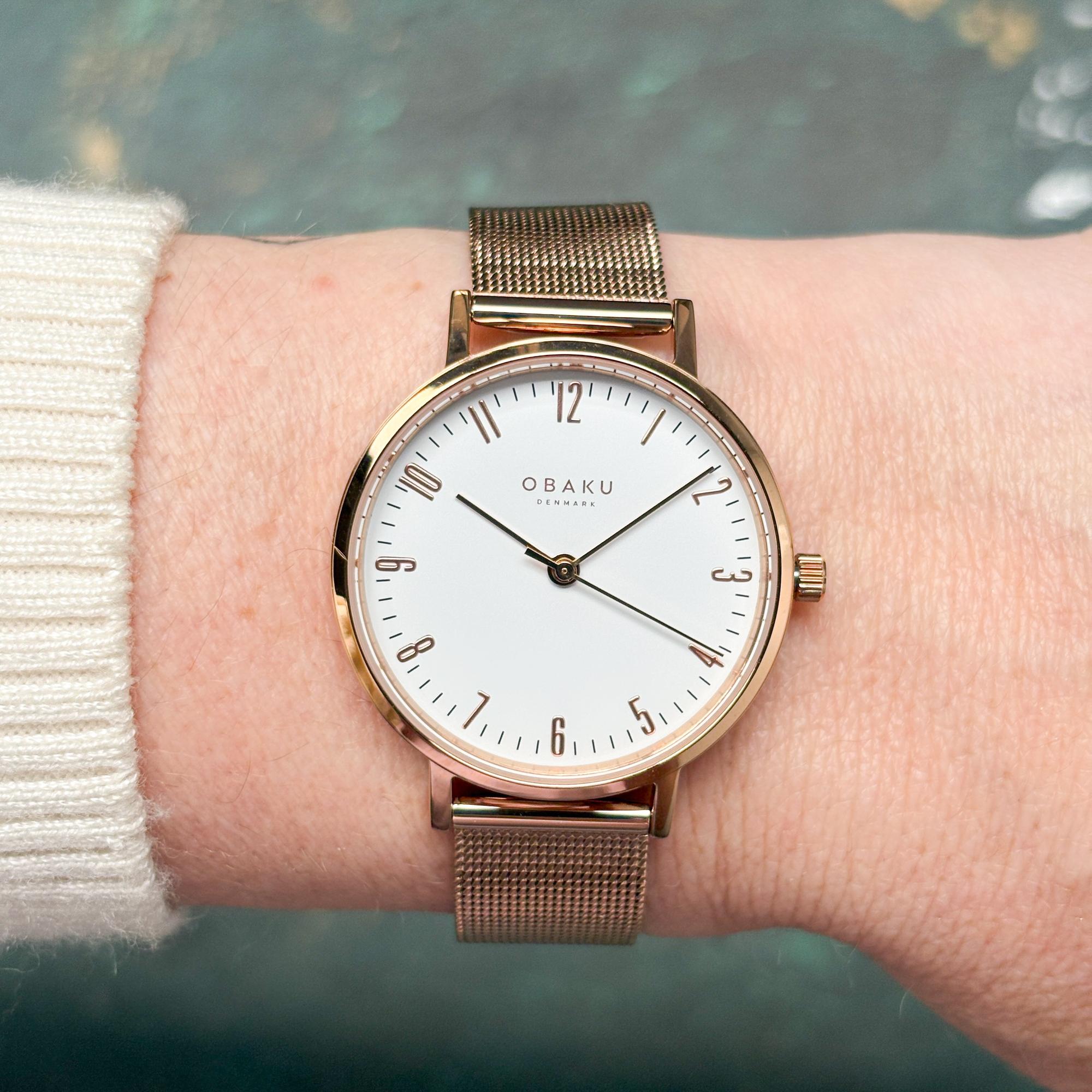 Obaku Denmark V248LXVIMV zegarek skandynawskie Damskie