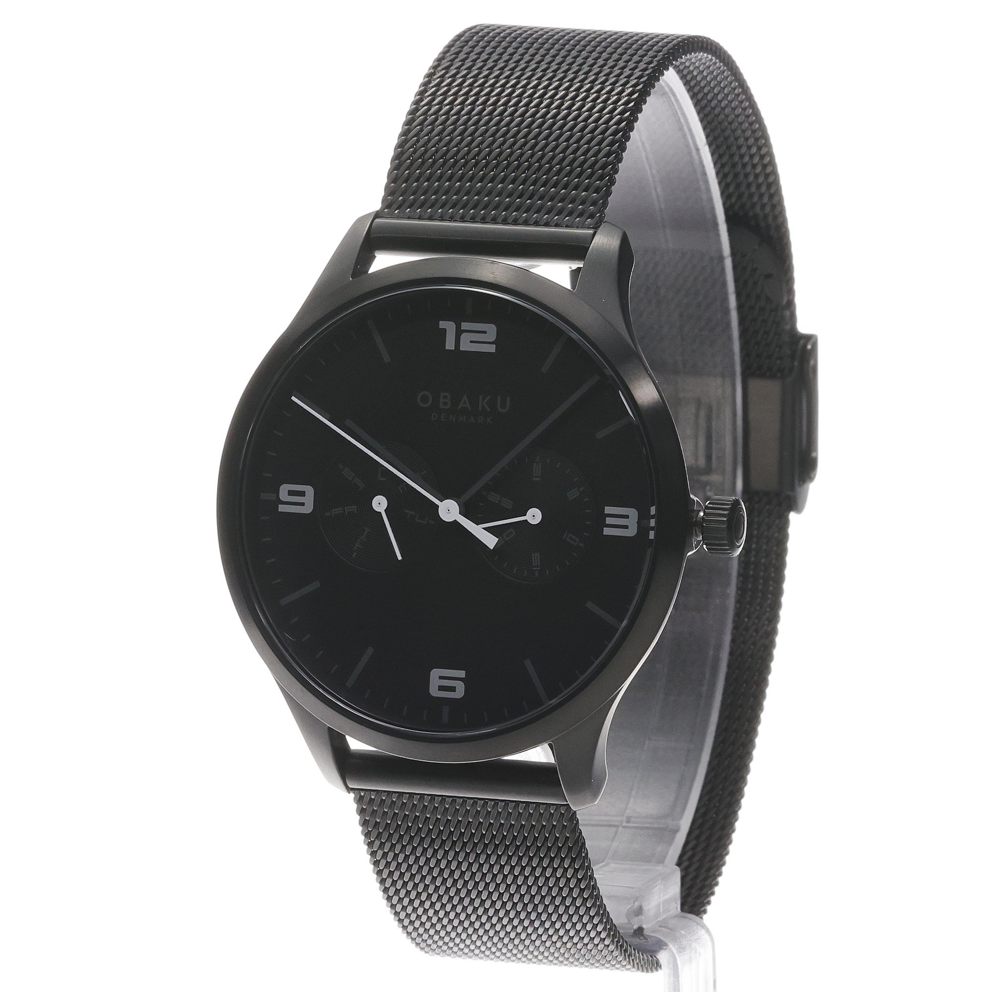 Obaku Denmark V249GMBBMB zegarek skandynawskie Męskie