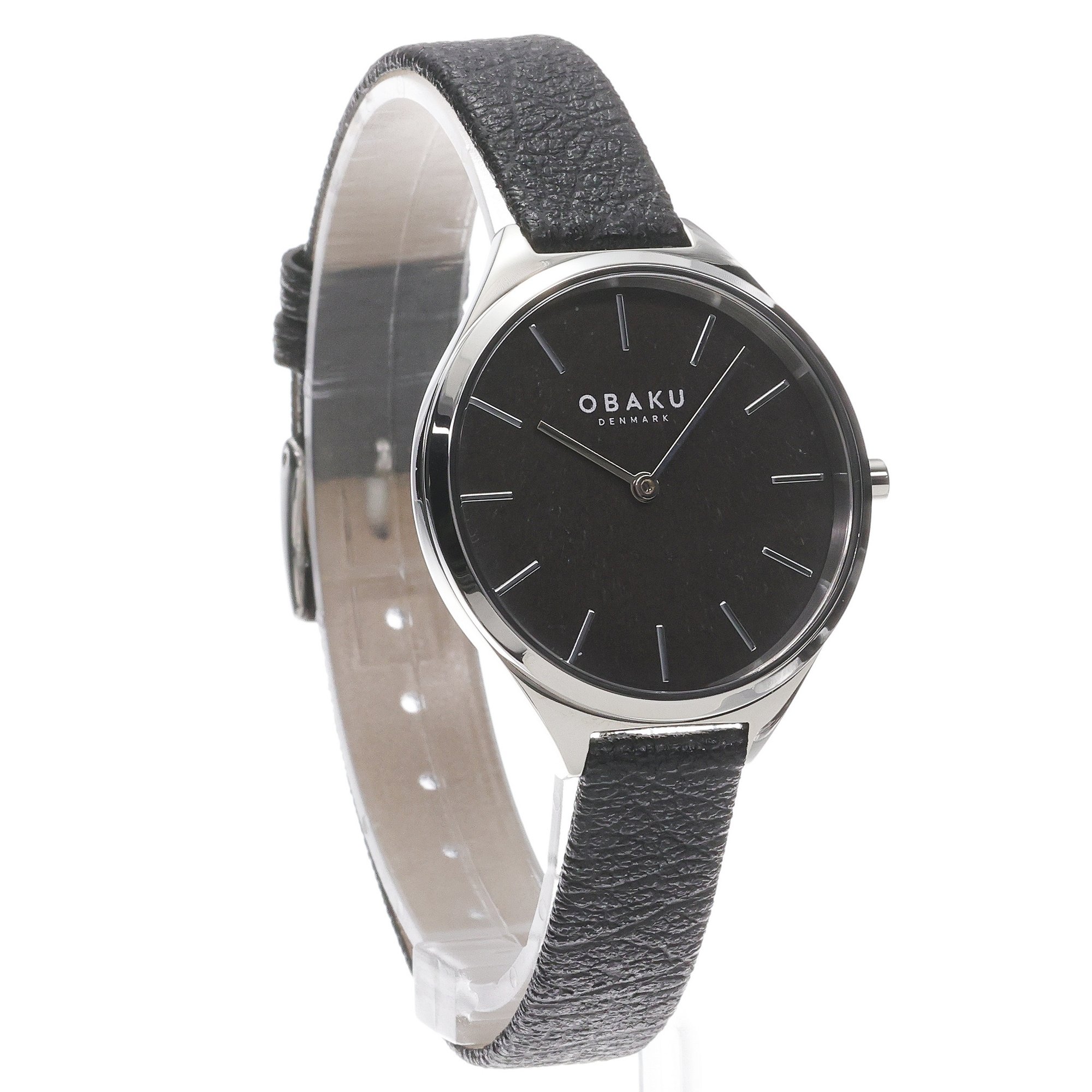 Obaku Denmark V257LHCNRB zegarek srebrny klasyczny Damskie pasek