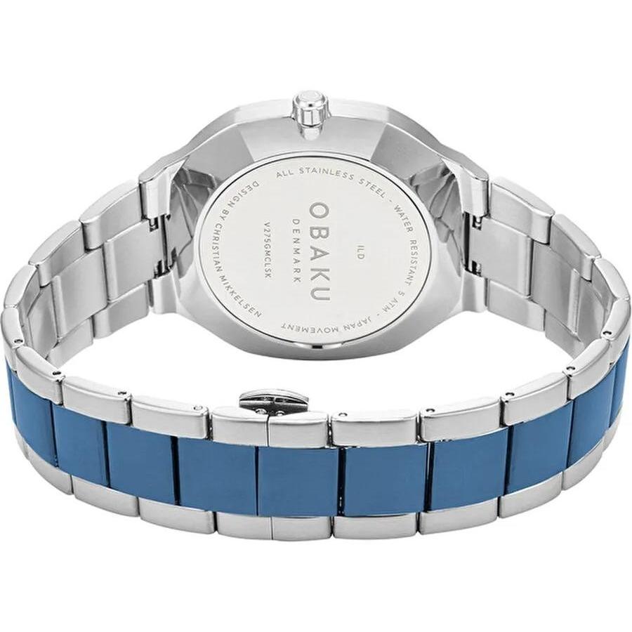Obaku Denmark V275GMCLSK ILD - BLUESTEEL zegarek fashion-modowy Męskie - miniatura 4