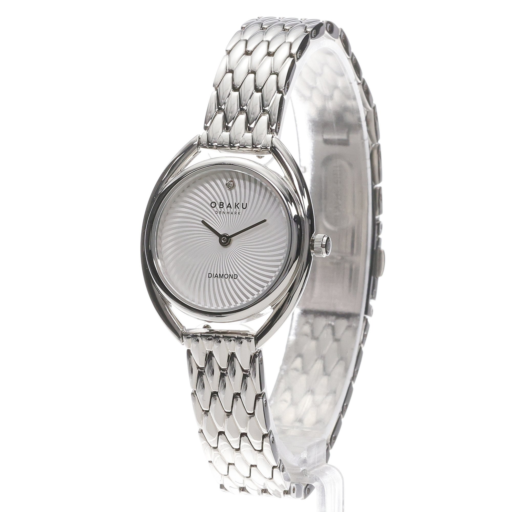 Obaku Denmark V286LXCISC Damskie Juvel - Brace zegarek damski klasyczny mineralne utwardzane