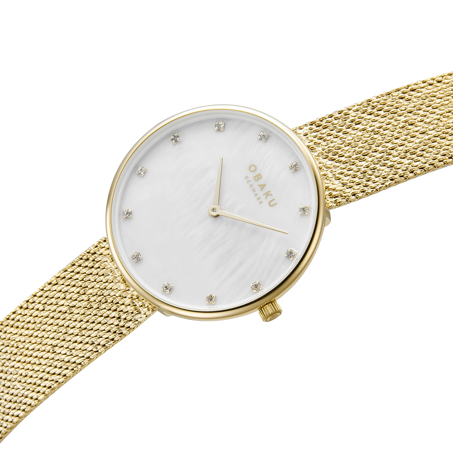 Obaku Denmark V288LXGWHG zegarek damski Bransoleta - miniatura 2