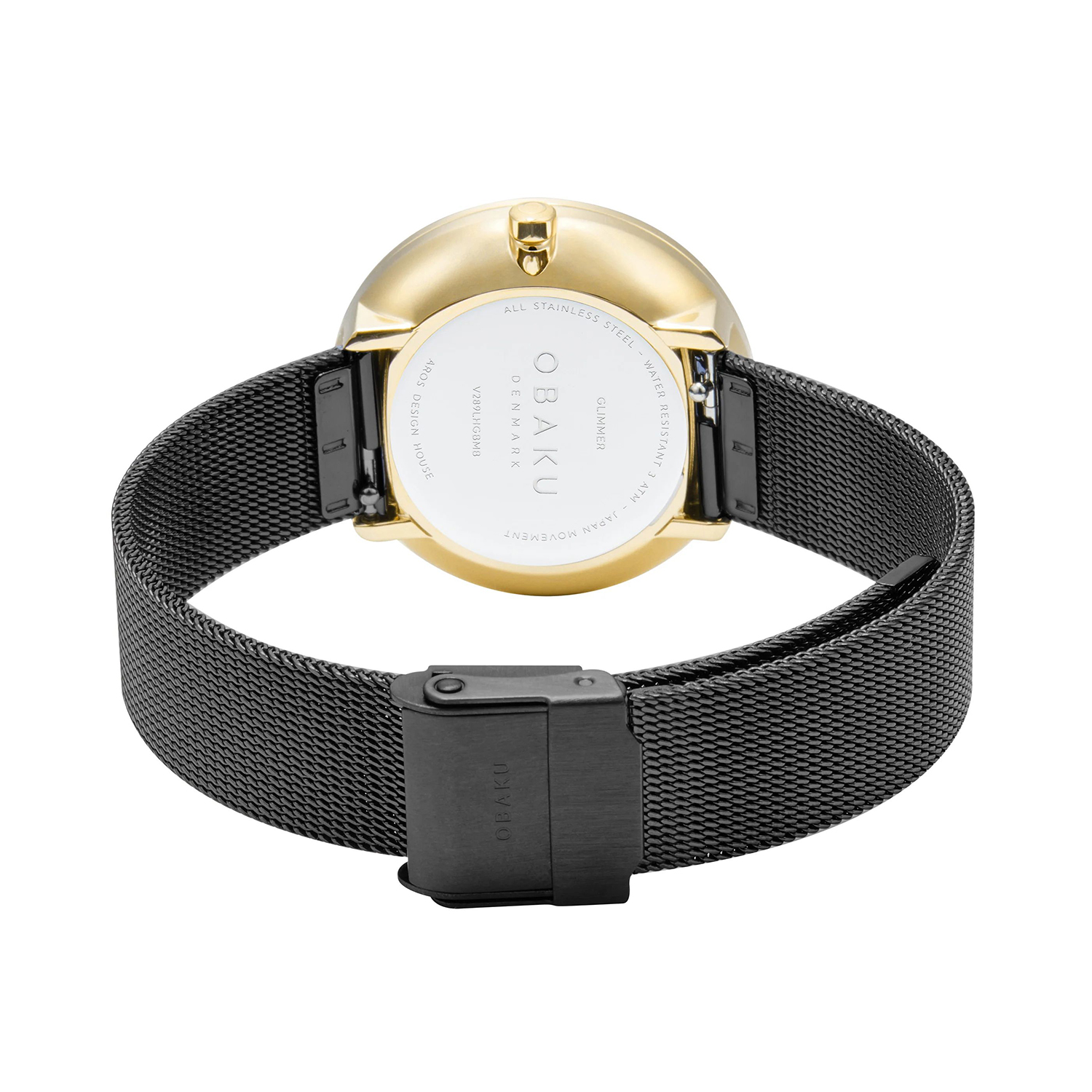 Obaku Denmark V289LHGBMB GLIMMER - MEDALLION zegarek fashion-modowy Bransoleta