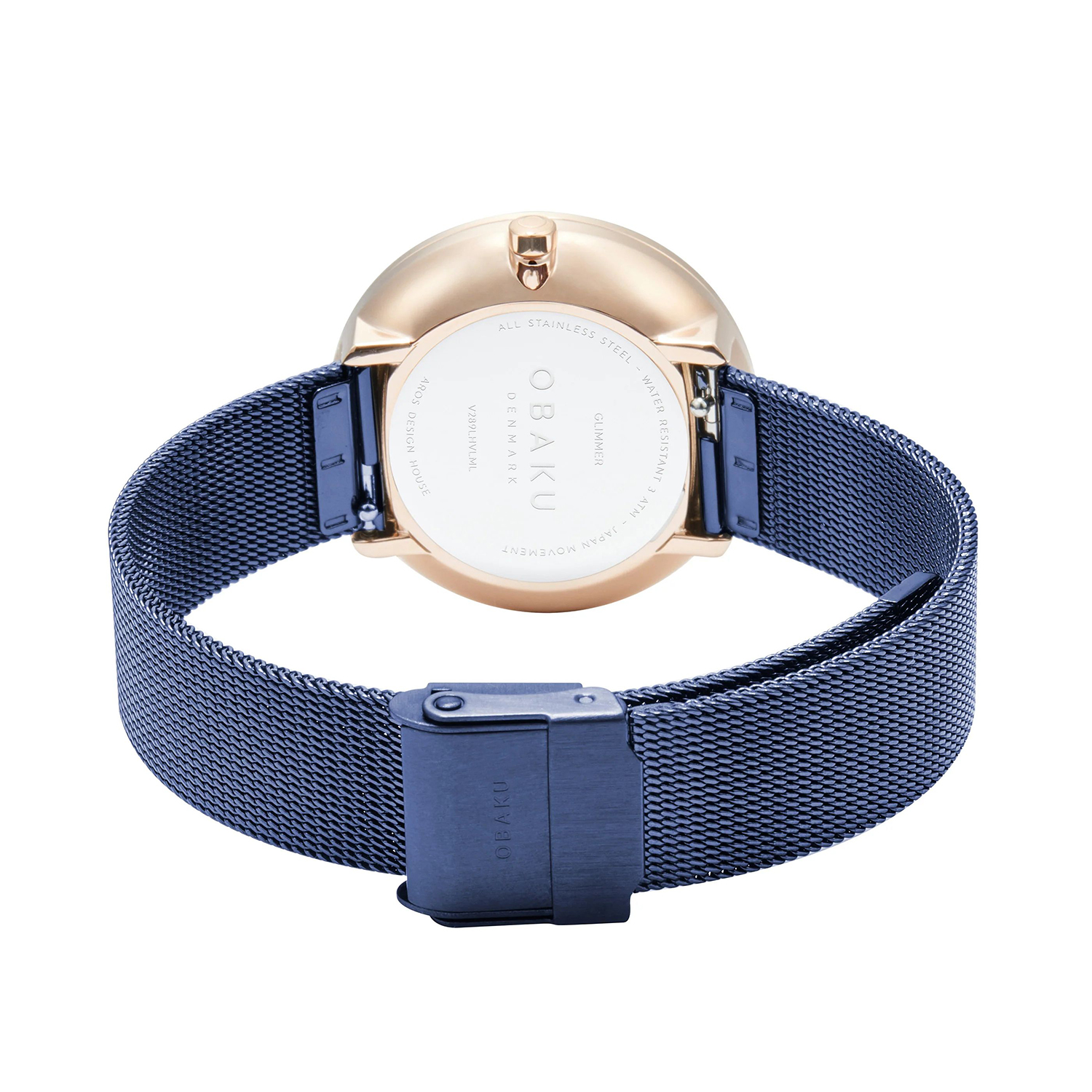Obaku Denmark V289LHVLML GLIMMER - OCEAN zegarek fashion-modowy Bransoleta - miniatura 7