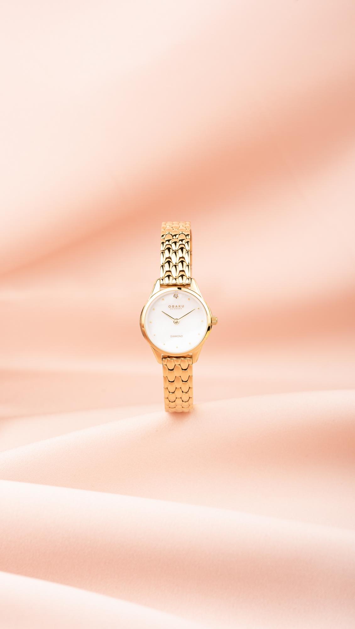 Obaku Denmark V297SXGWSG zegarek damski Damskie