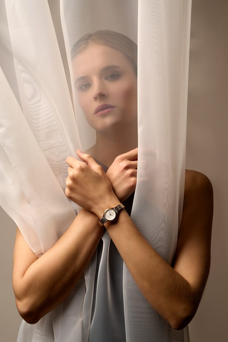 Obaku Denmark V297SXGWSG zegarek złoty fashion-modowy Damskie bransoleta