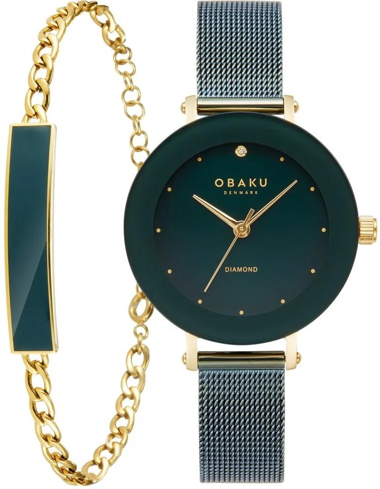 Obaku Denmark V299LXGEME-EJBGE+BRANSOLETA