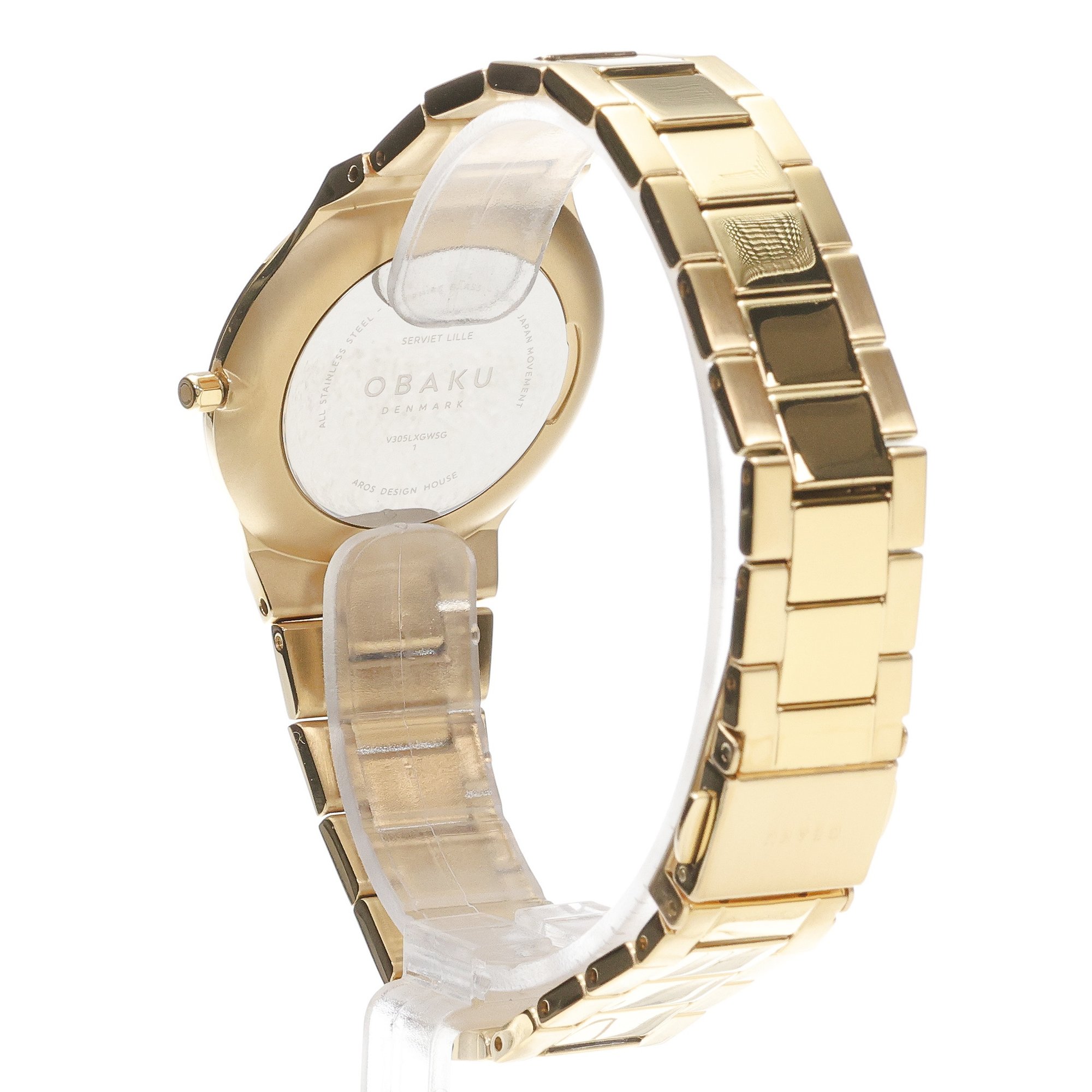 Obaku Denmark V305LXGWSG damski zegarek Damskie bransoleta - miniatura 4