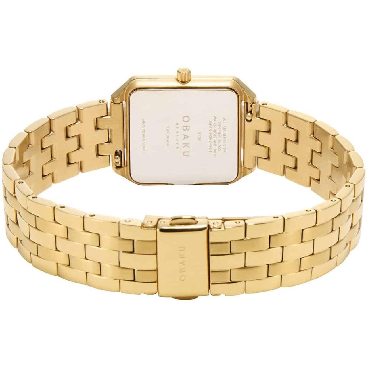 Obaku Denmark V309LXGWSG damski zegarek Damskie pasek