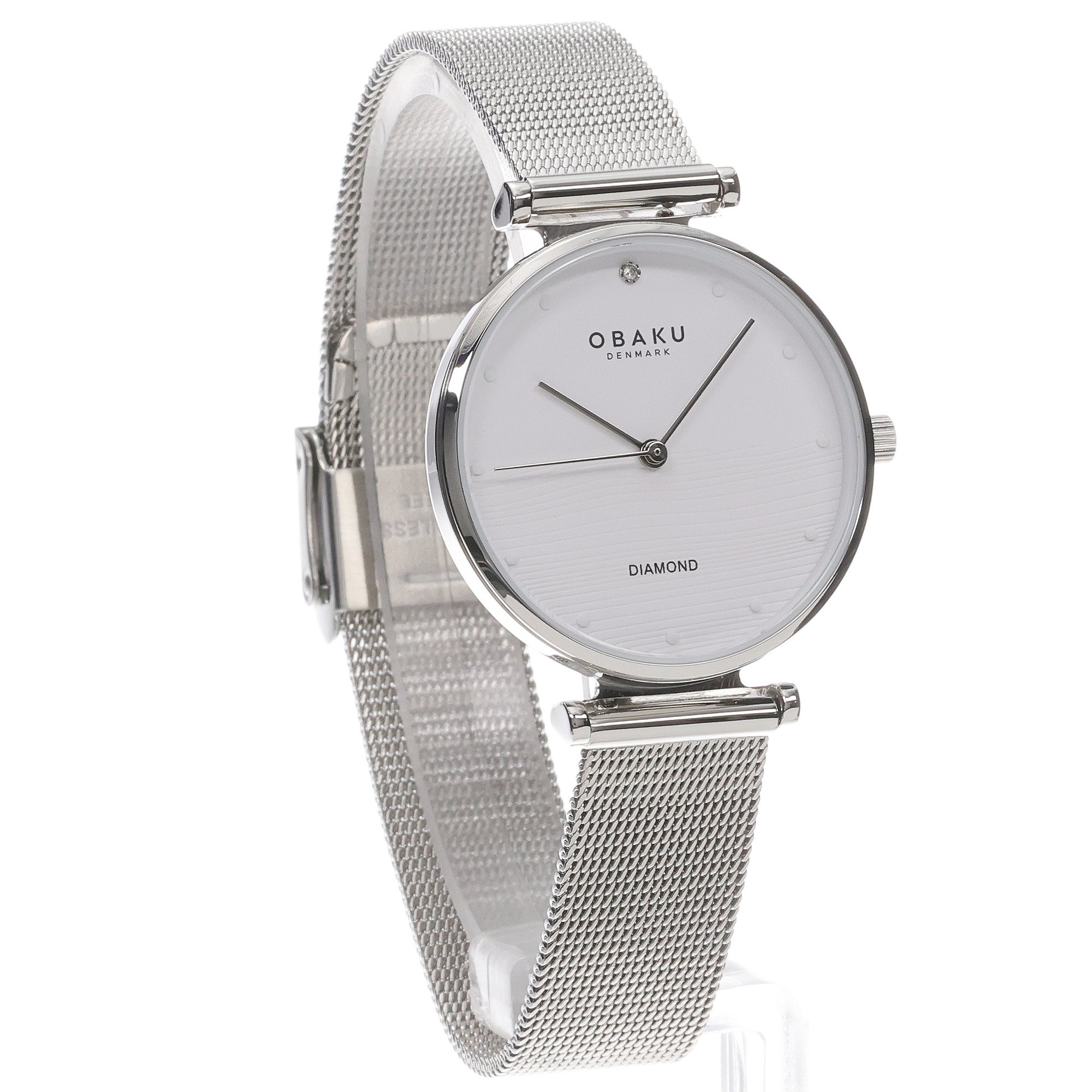 Obaku Denmark V310LXCWMC zegarek srebrny Damskie bransoleta - miniatura 3