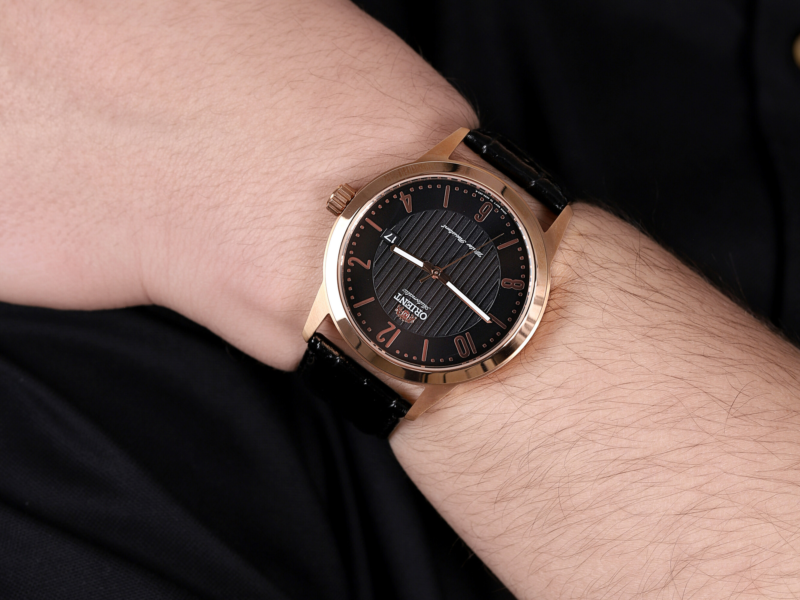 Orient FAC05005B0 męski zegarek Contemporary pasek - miniatura 4