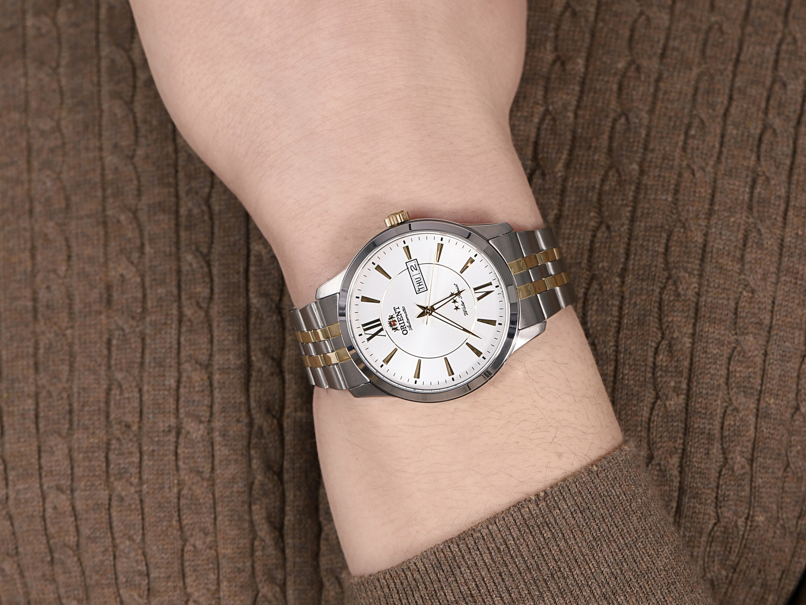 Orient FEM7P002W9 męski zegarek Contemporary bransoleta - miniatura 4