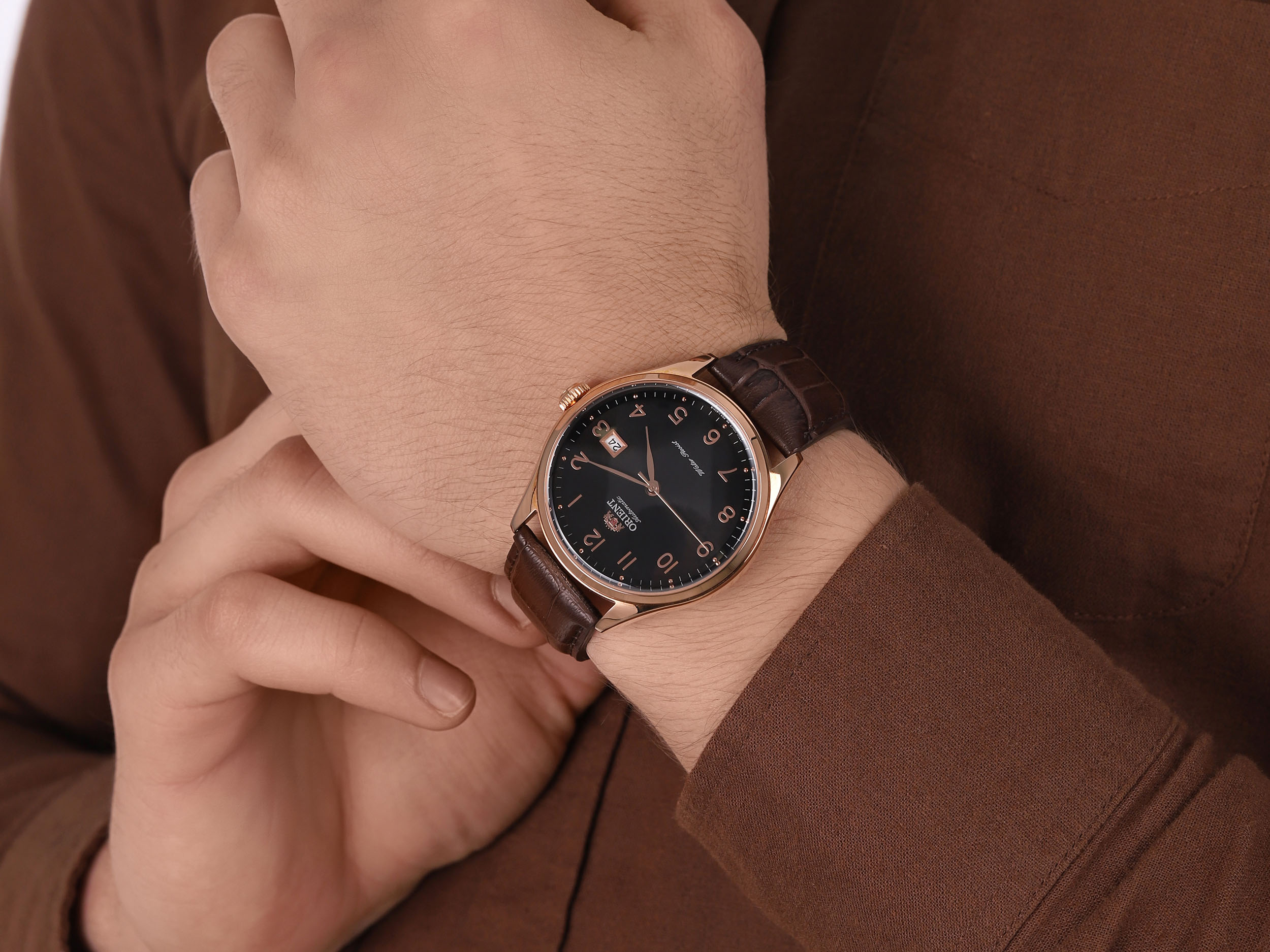 Orient FER2J001B0 zegarek męski Classic - miniatura 4