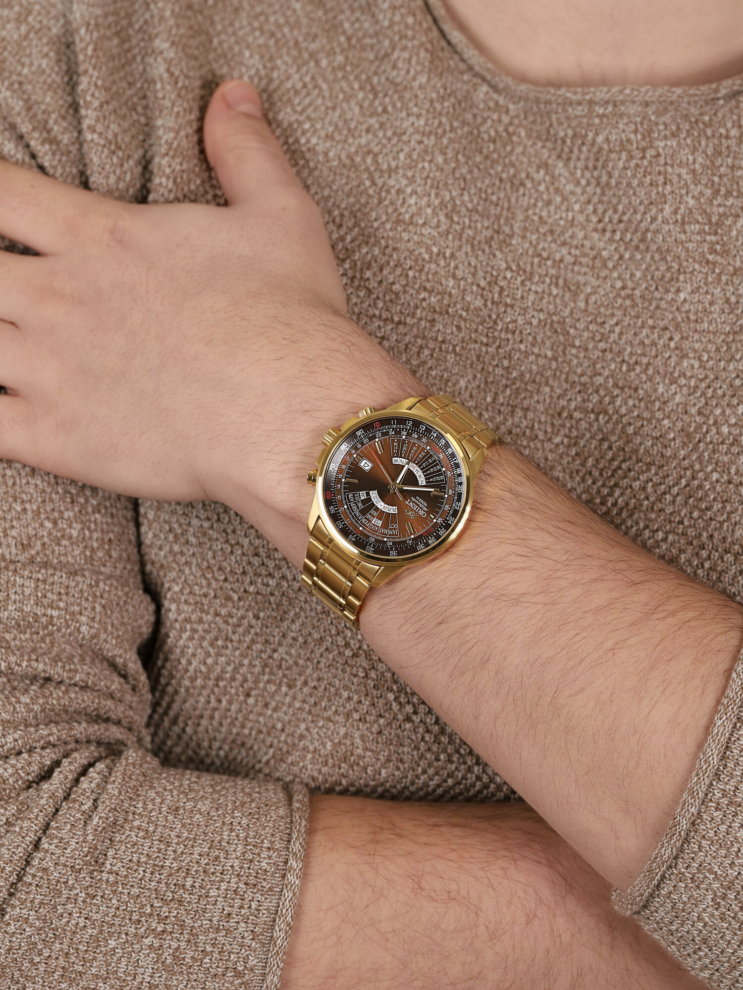 Orient FEU07003TX Sports zegarek męski elegancki mineralne