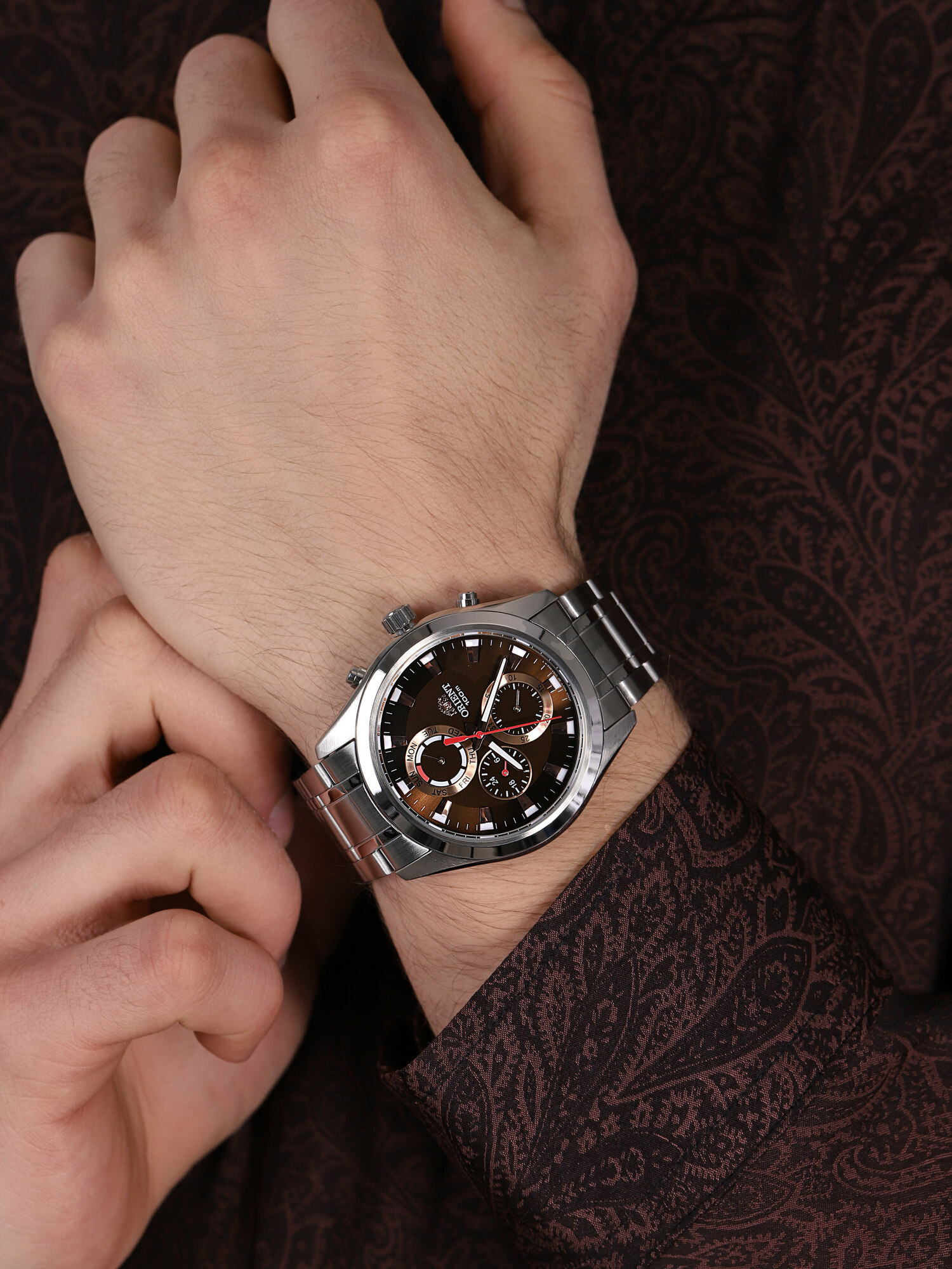 Orient FUY07002T0 męski zegarek Sports bransoleta - miniatura 3