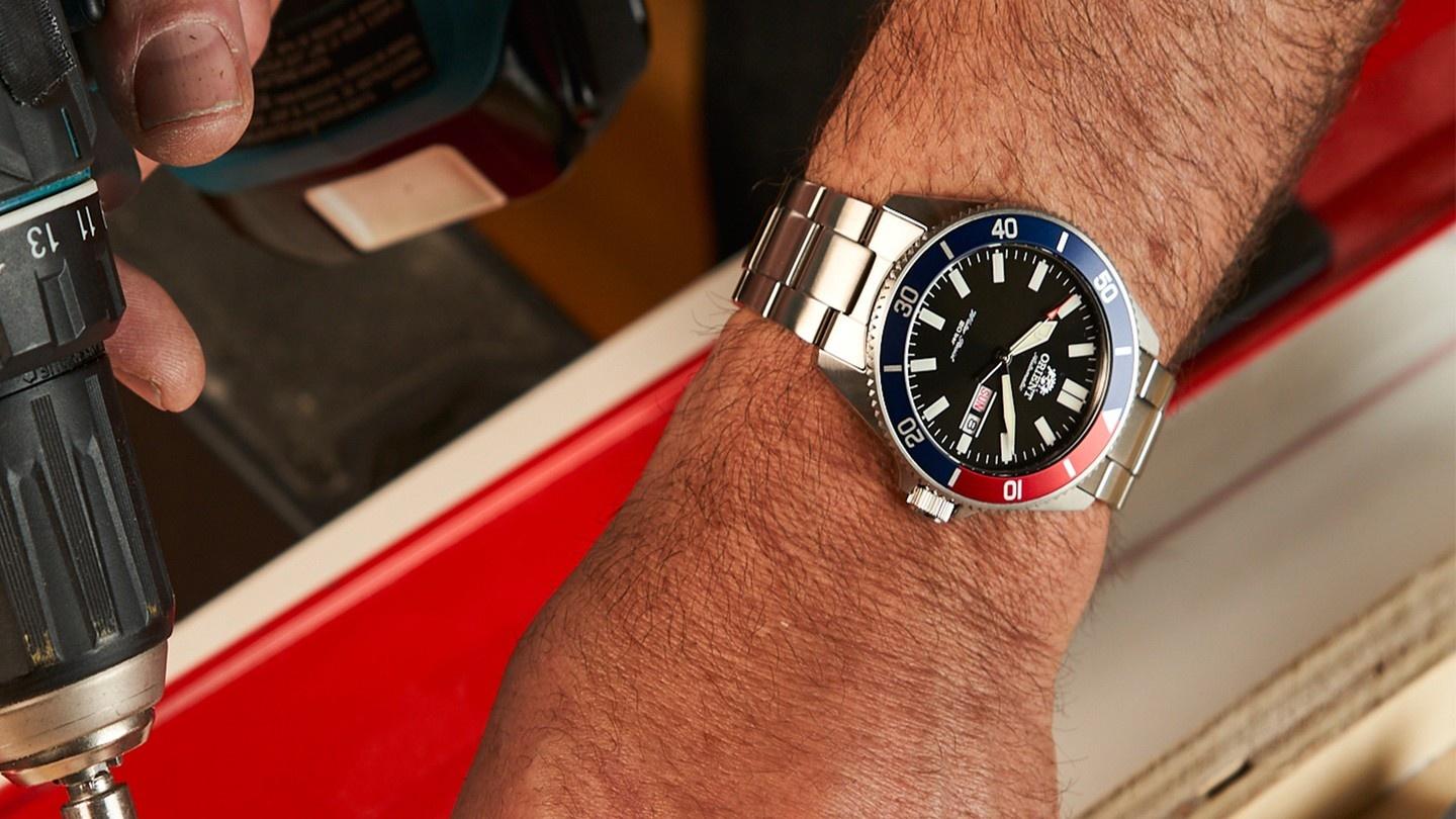 Orient RA-AA0912B19B Sports klasyczny zegarek srebrny - miniatura 9