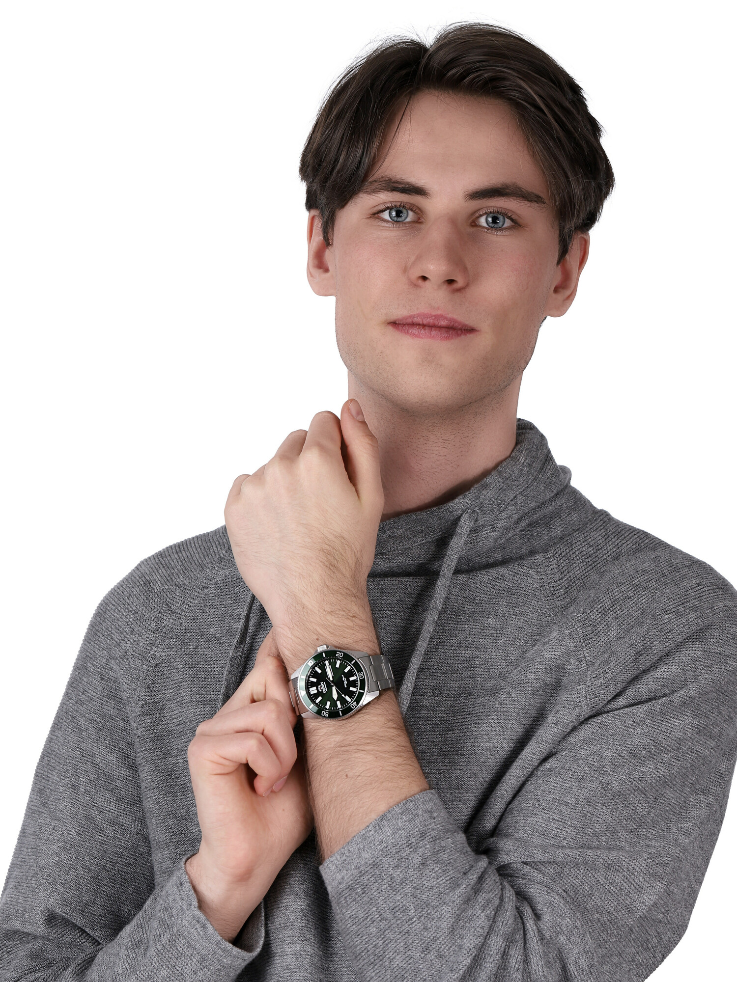Orient RA-AA0914E19B zegarek srebrny klasyczny Sports bransoleta - miniatura 2