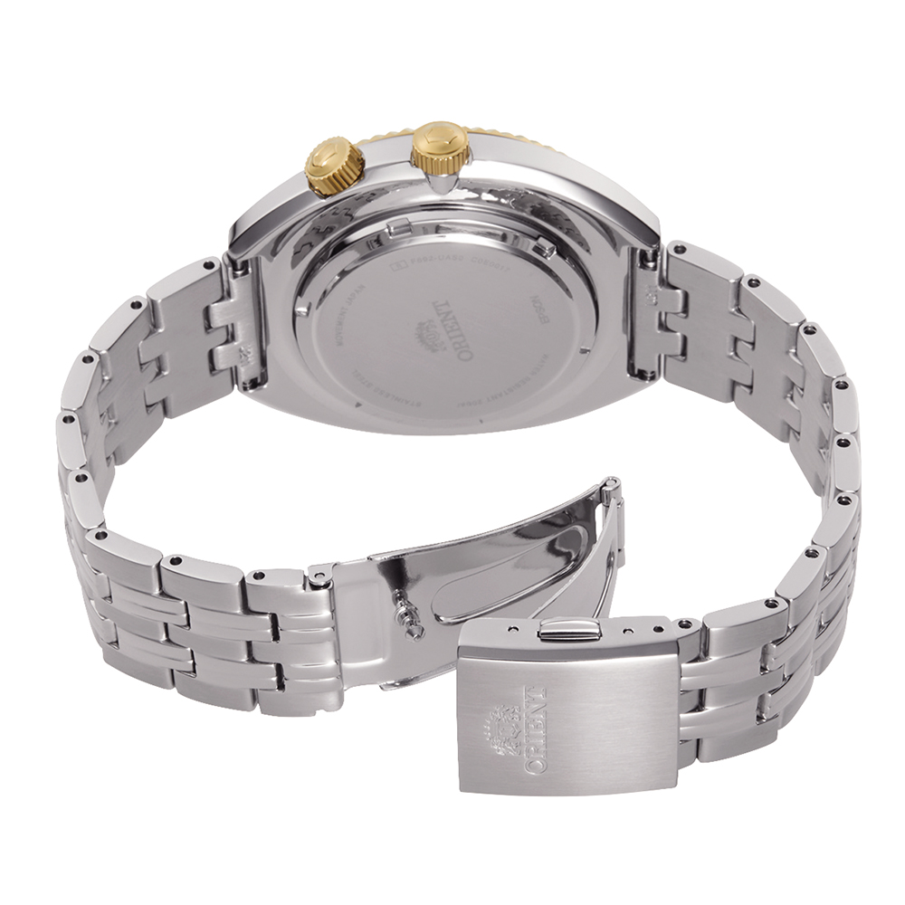 Orient RA-AA0E01S19B męski zegarek Revival bransoleta