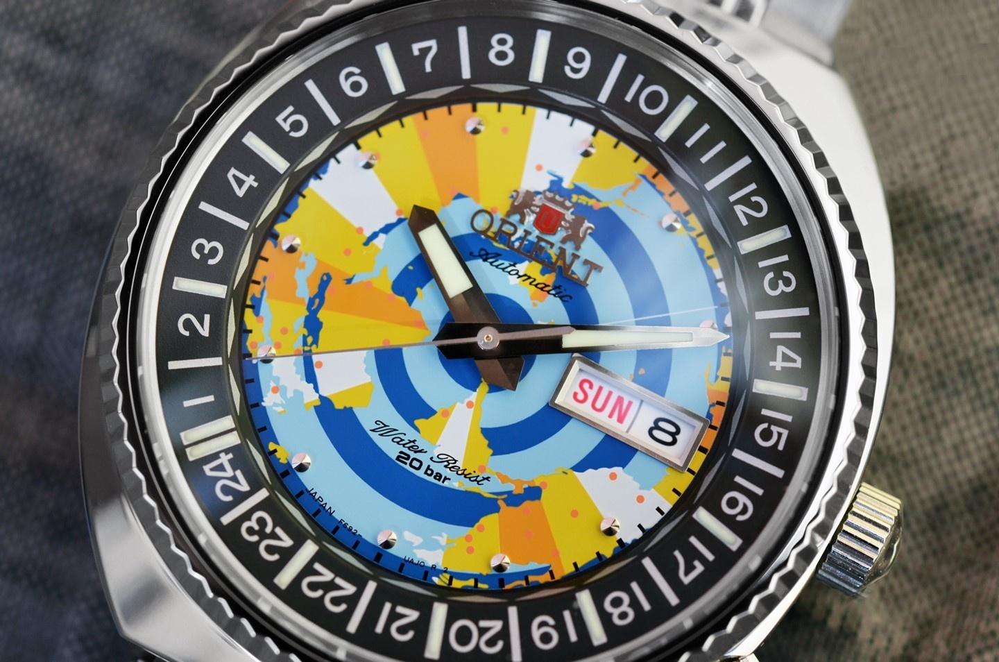 Orient RA-AA0E08Y39B męski zegarek Classic Automatic bransoleta