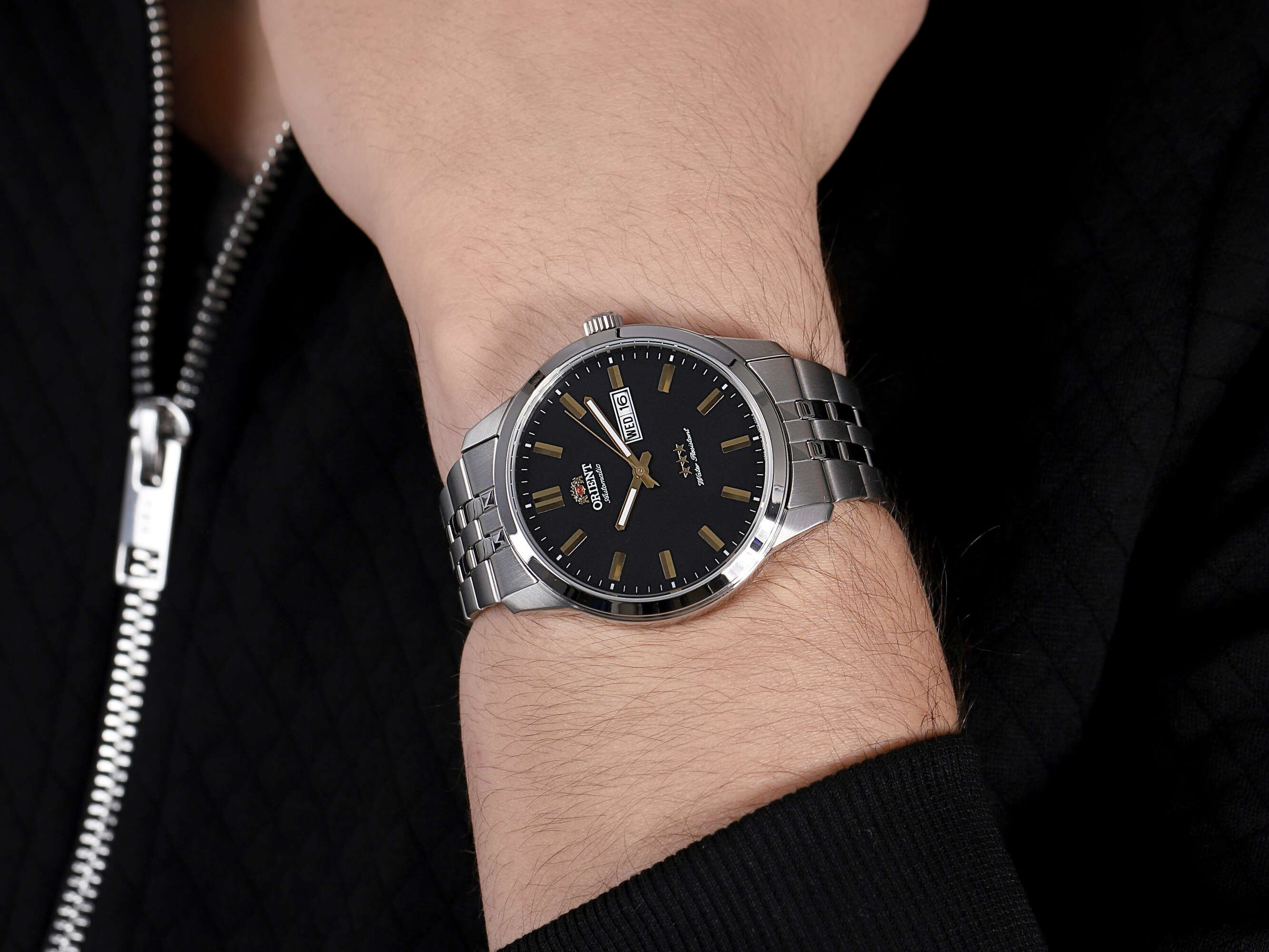 Orient RA-AB0013B19B męski zegarek Classic bransoleta