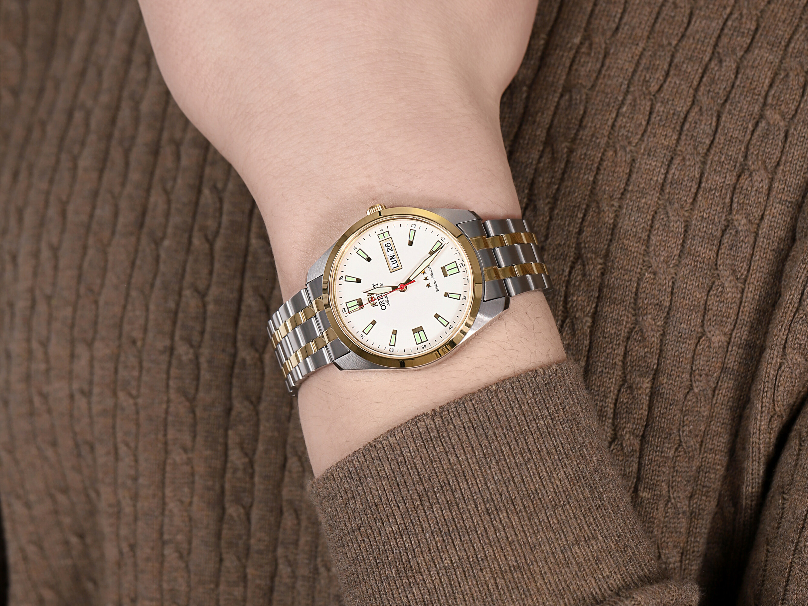 Orient RA-AB0028S19B zegarek męski Classic - miniatura 4
