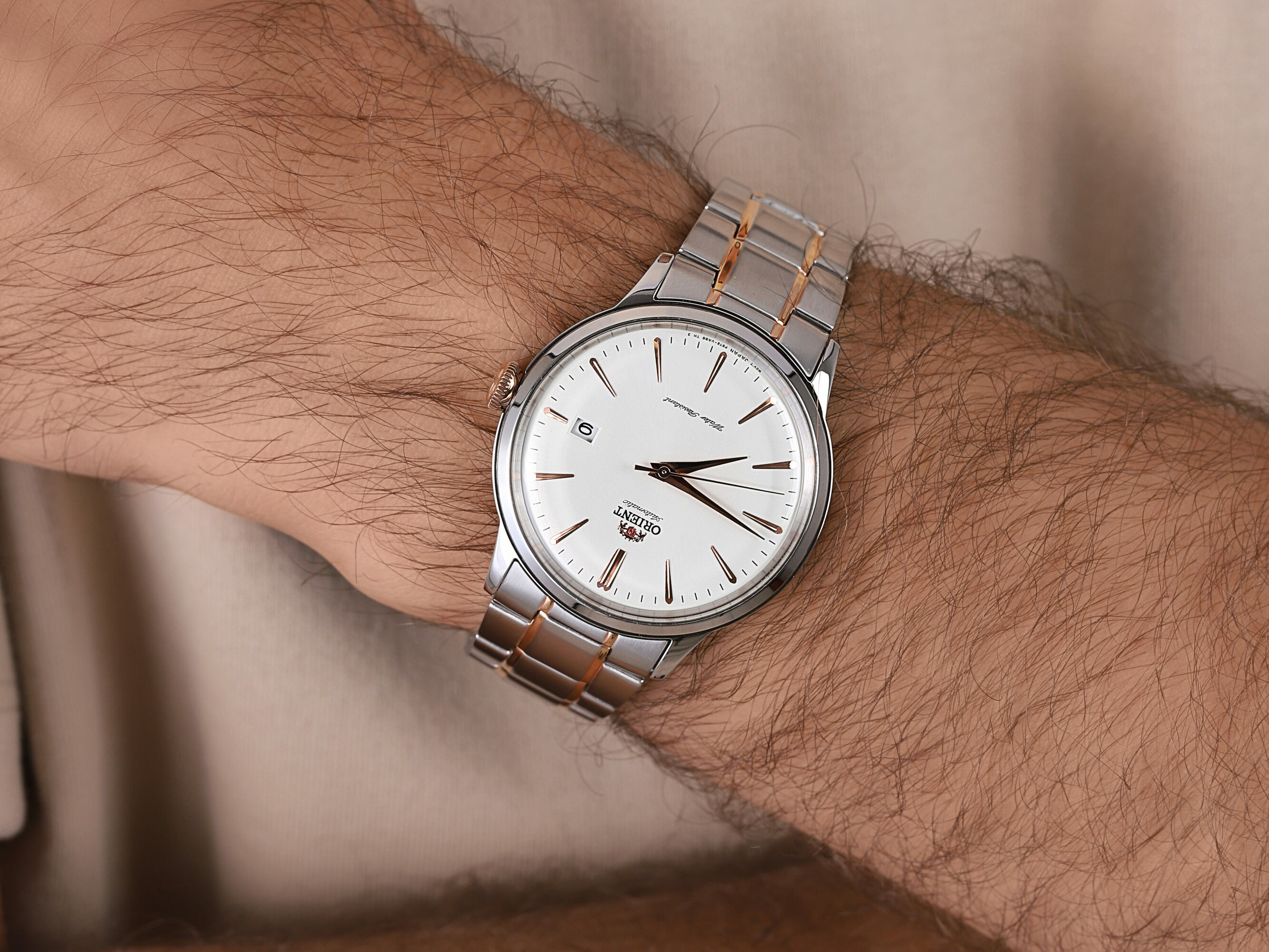 Orient RA-AC0004S10B zegarek srebrny klasyczny Classic bransoleta - miniatura 7