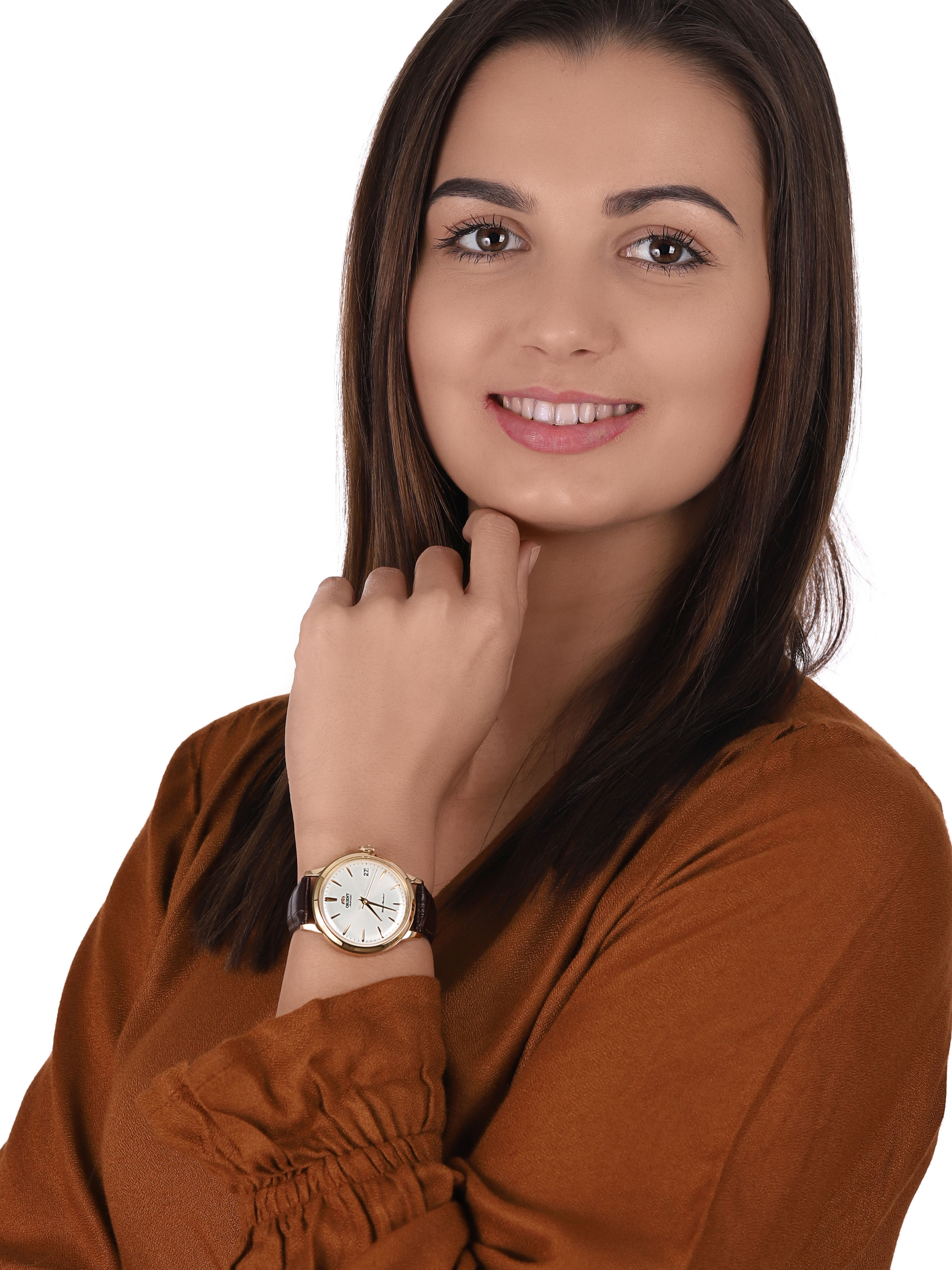 Orient RA-AC0011S10B Bambino Automatic Ladies Classic klasyczny zegarek złoty - miniatura 2