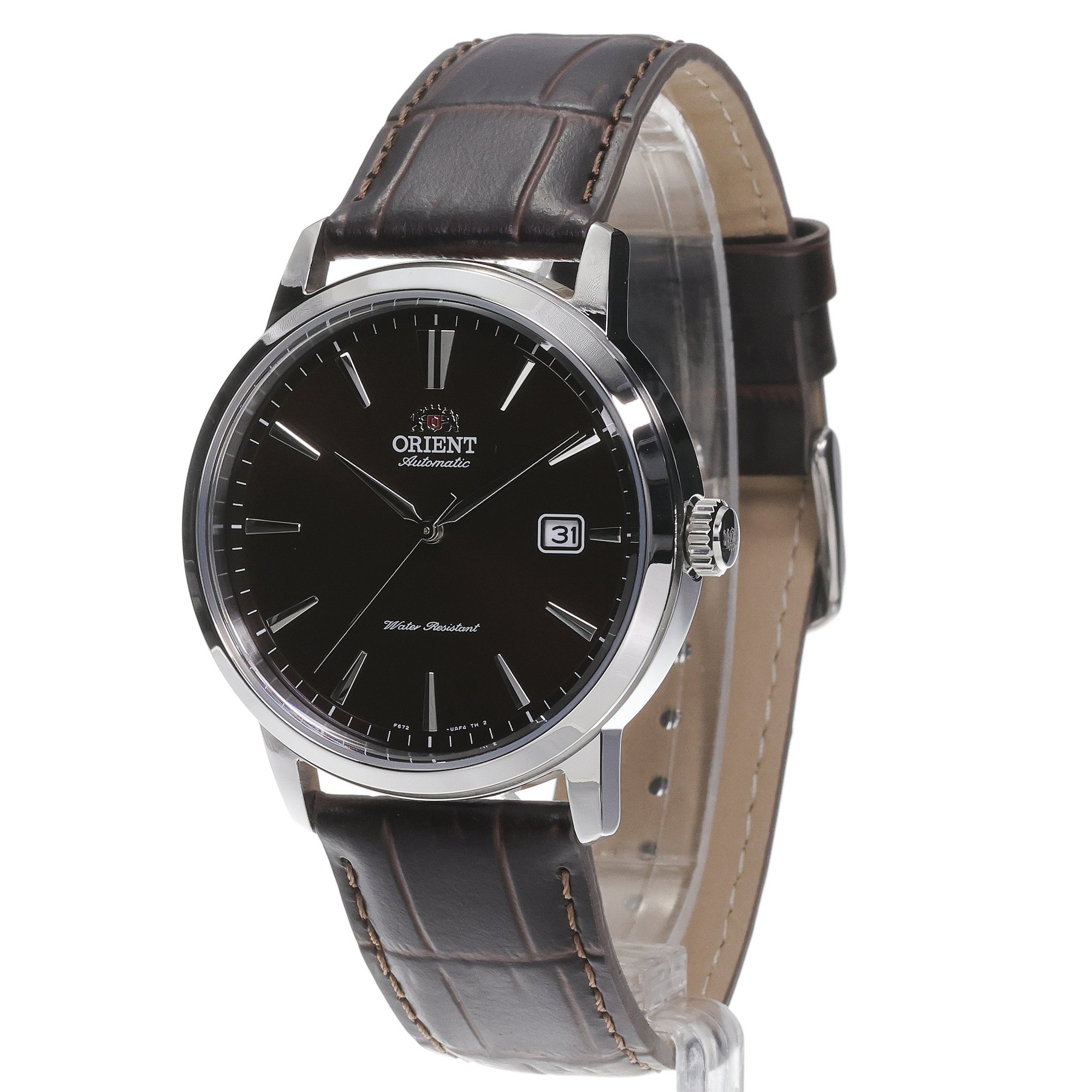 Orient RA-AC0F17Y30B zegarek srebrny klasyczny Contemporary pasek - miniatura 2