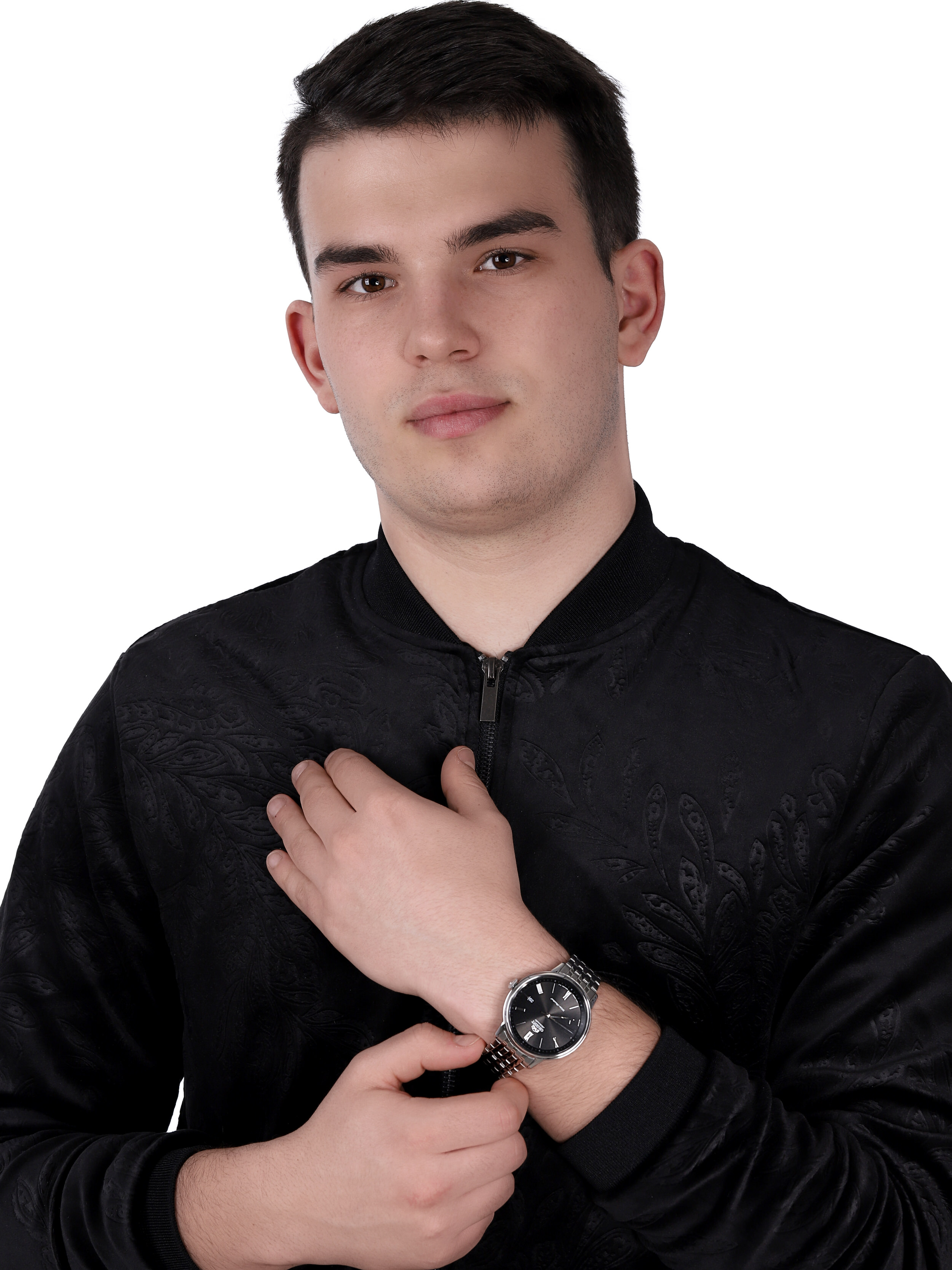 Orient RA-AC0J02B10B męski zegarek Classic Automatic bransoleta - miniatura 2
