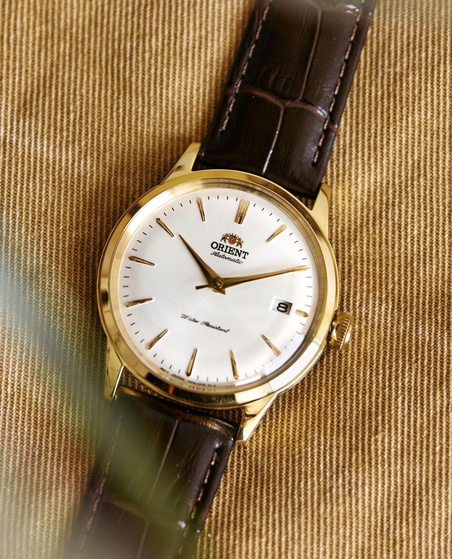 Orient RA-AC0M01S30B Classic Automatic Bambino Automatic zegarek męski klasyczny mineralne - miniatura 8