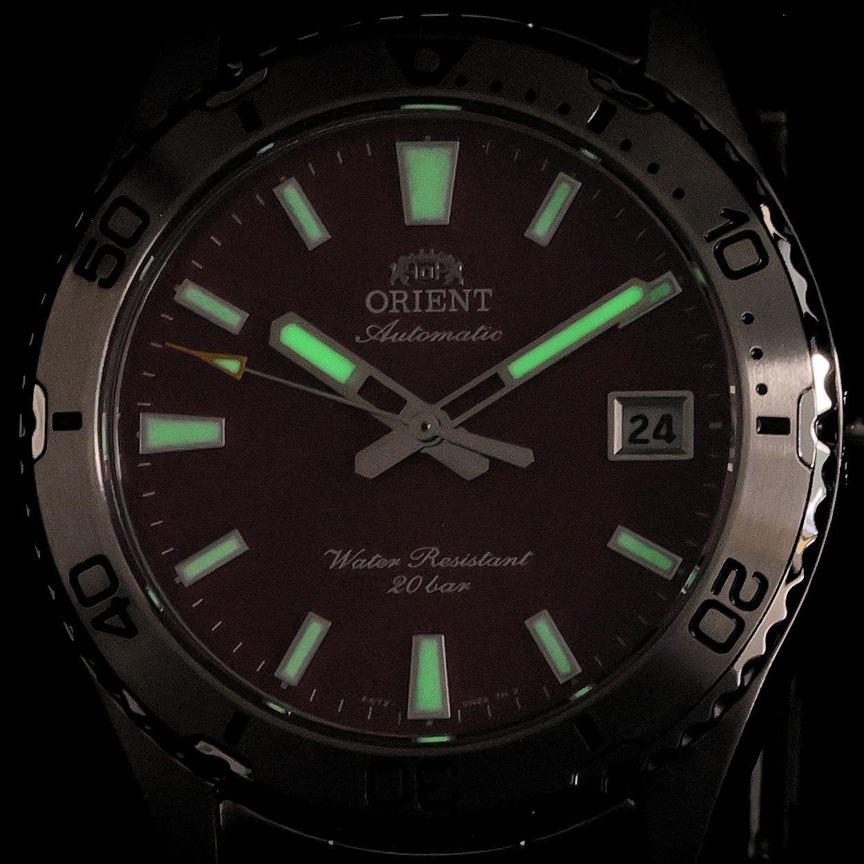 Orient RA-AC0Q09R30B Sports zegarek męski klasyczny szafirowe
