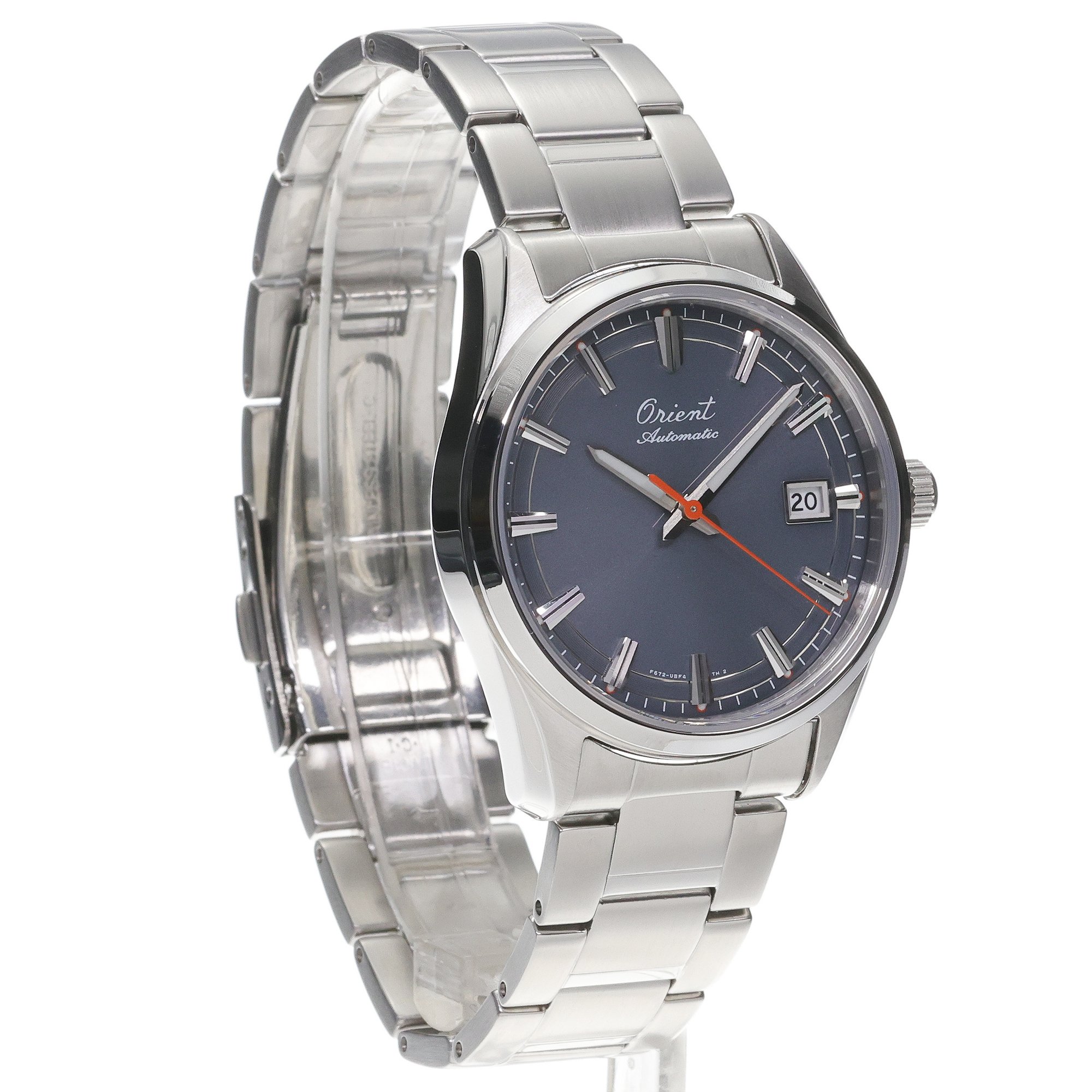 Orient RA-AC0R04N30B zegarek srebrny klasyczny Męskie bransoleta