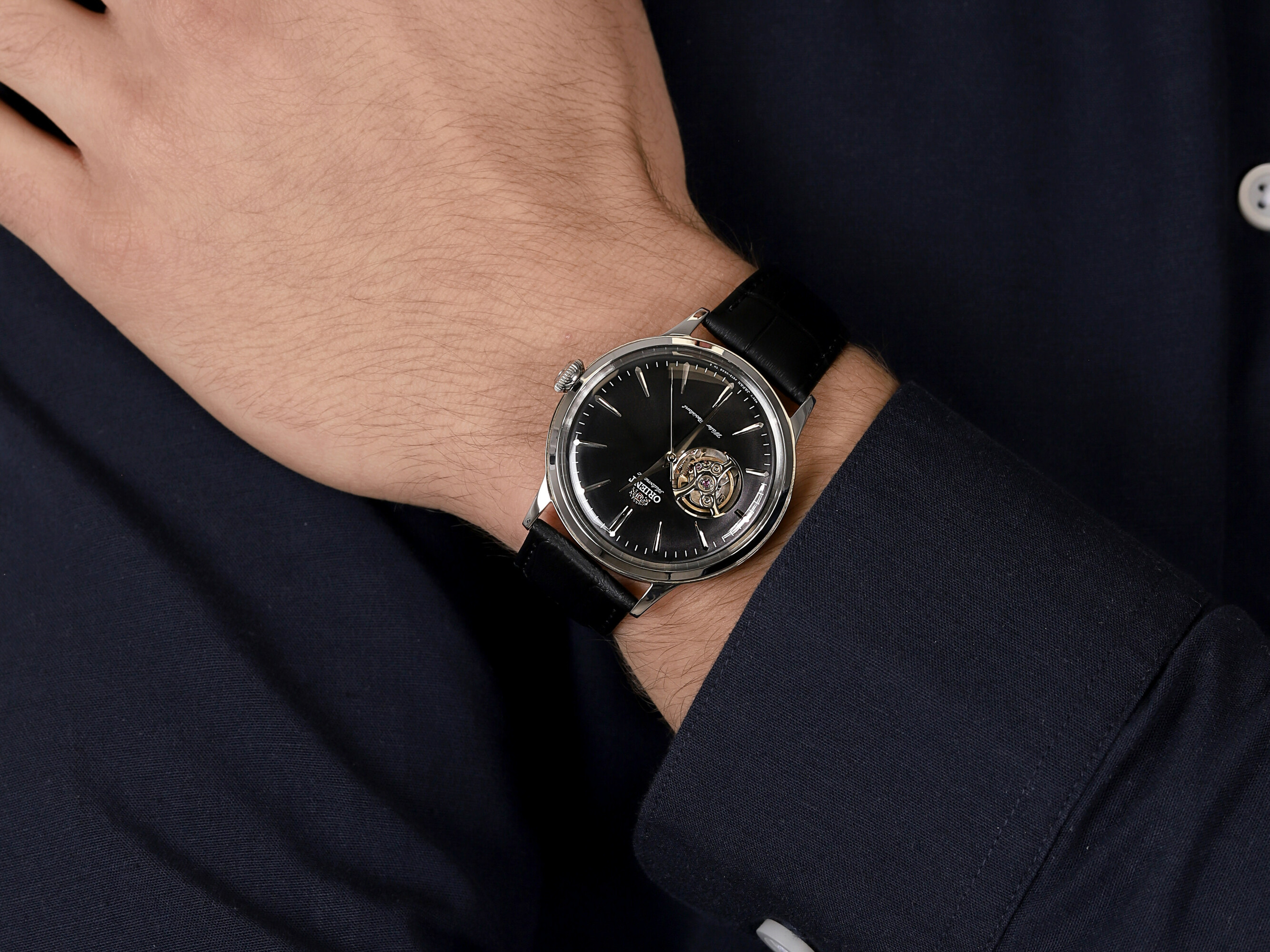 Orient RA-AG0004B10B zegarek srebrny klasyczny Classic pasek - miniatura 4