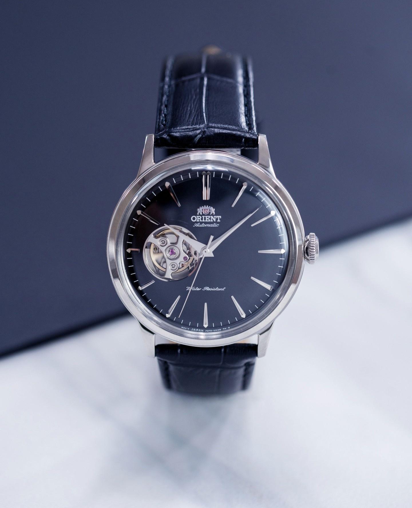 Orient RA-AG0005L30B zegarek srebrny klasyczny Orient pasek - miniatura 2