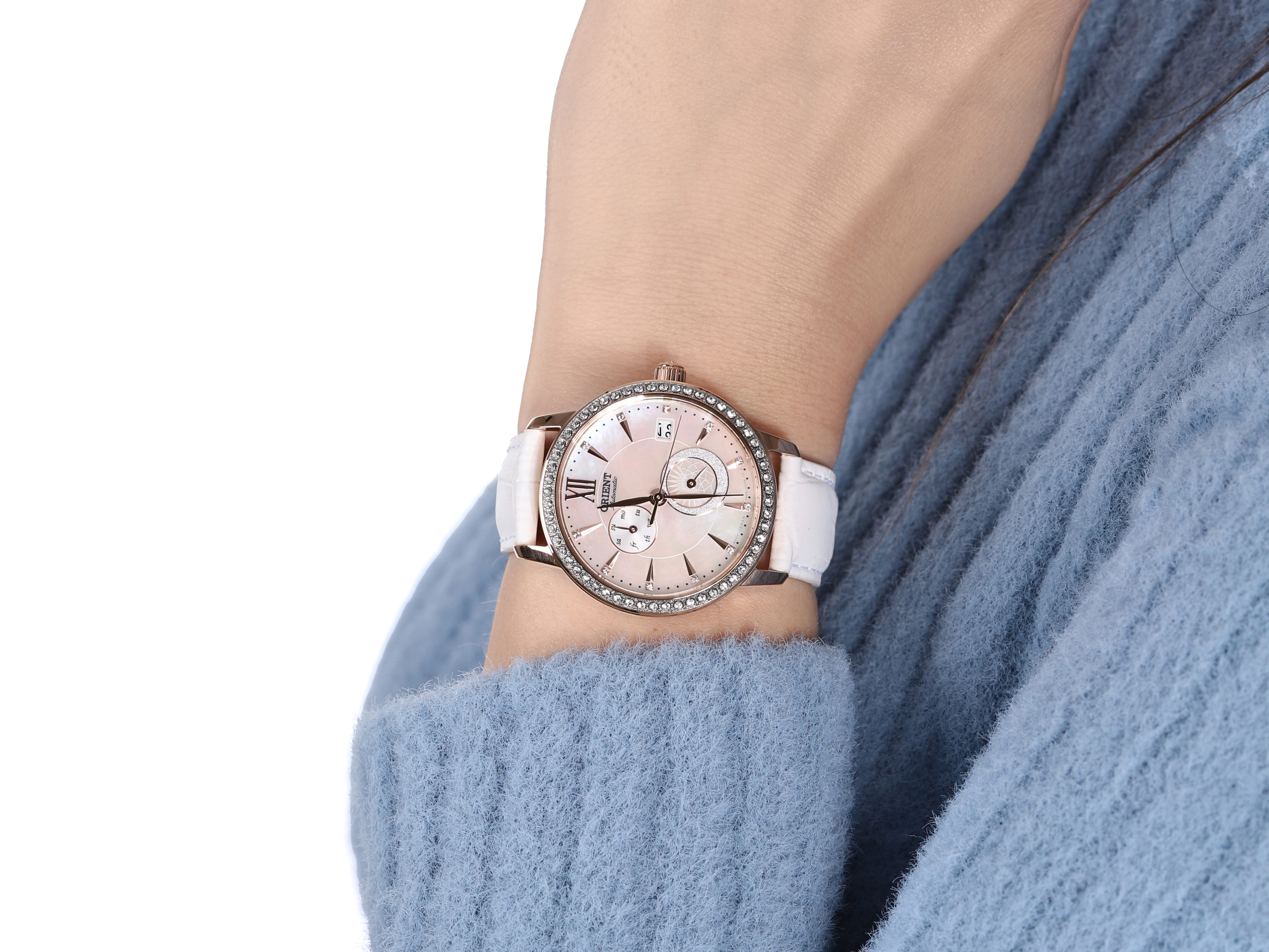 Orient RA-AK0004A10B Contemporary zegarek damski klasyczny mineralne - miniatura 4