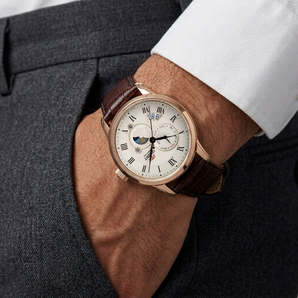 Orient RA-AK0007S30B zegarek męski Classic