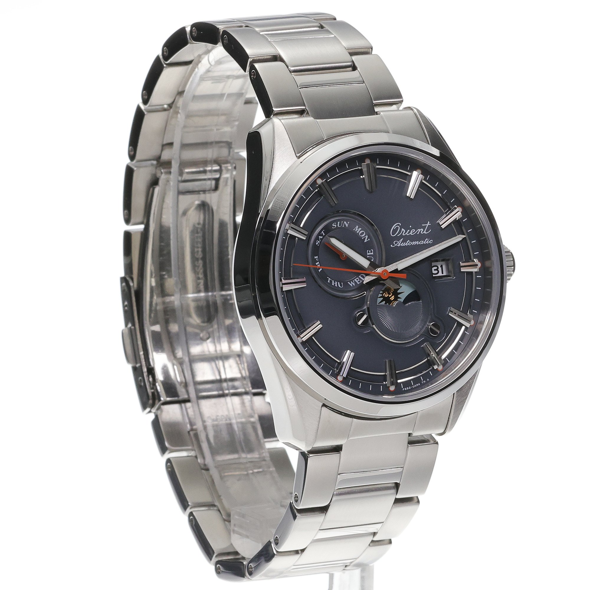 Orient RA-AK0311N30B Stretto Sun Moon zegarek klasyczny Męskie - miniatura 3