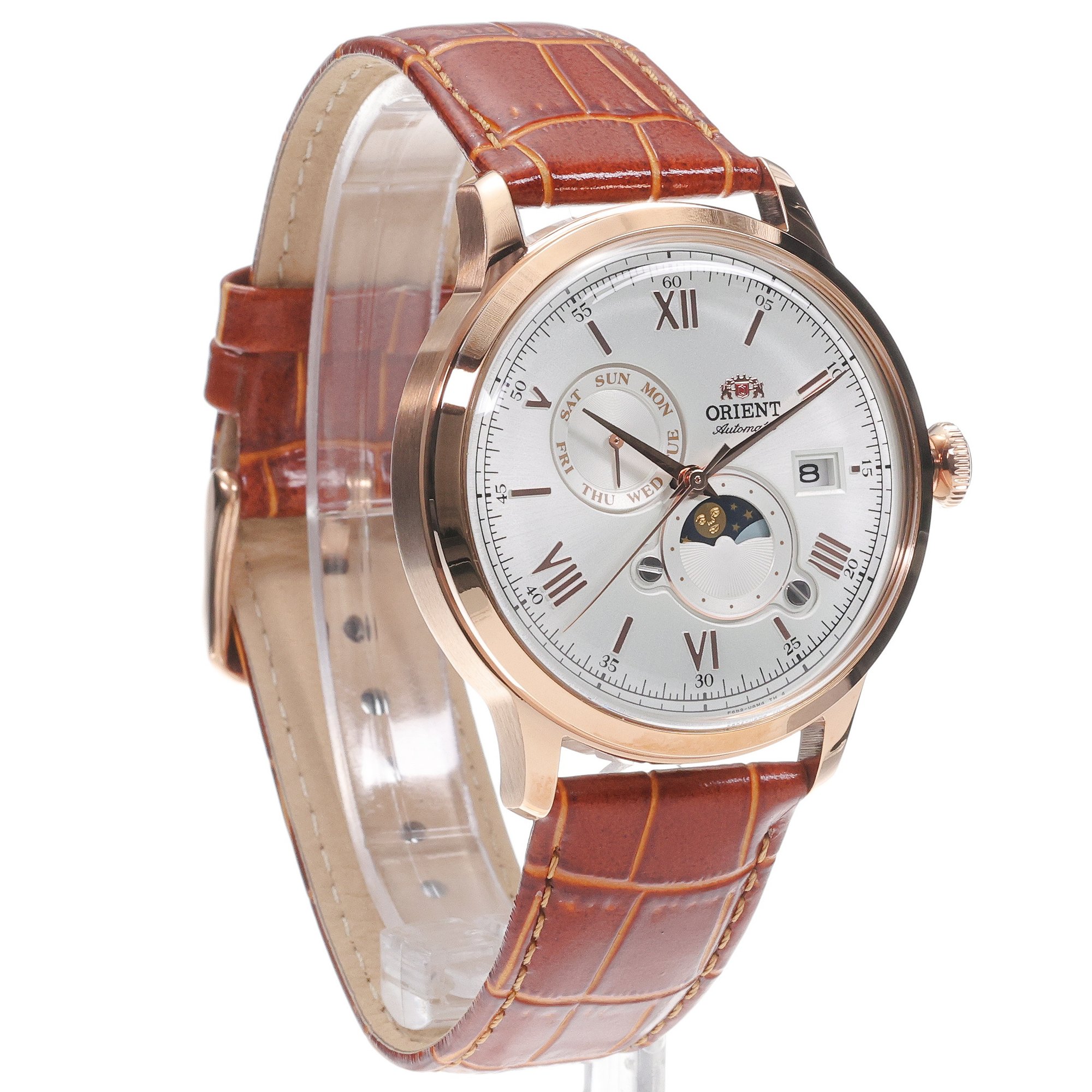 Orient RA-AK0801S30B męski zegarek Classic Automatic pasek
