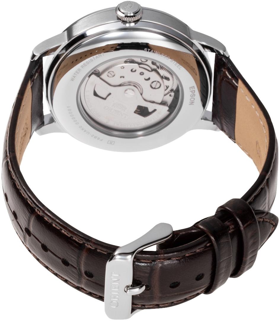 Orient RA-AK0804Y30B zegarek srebrny klasyczny Classic Automatic pasek - miniatura 5