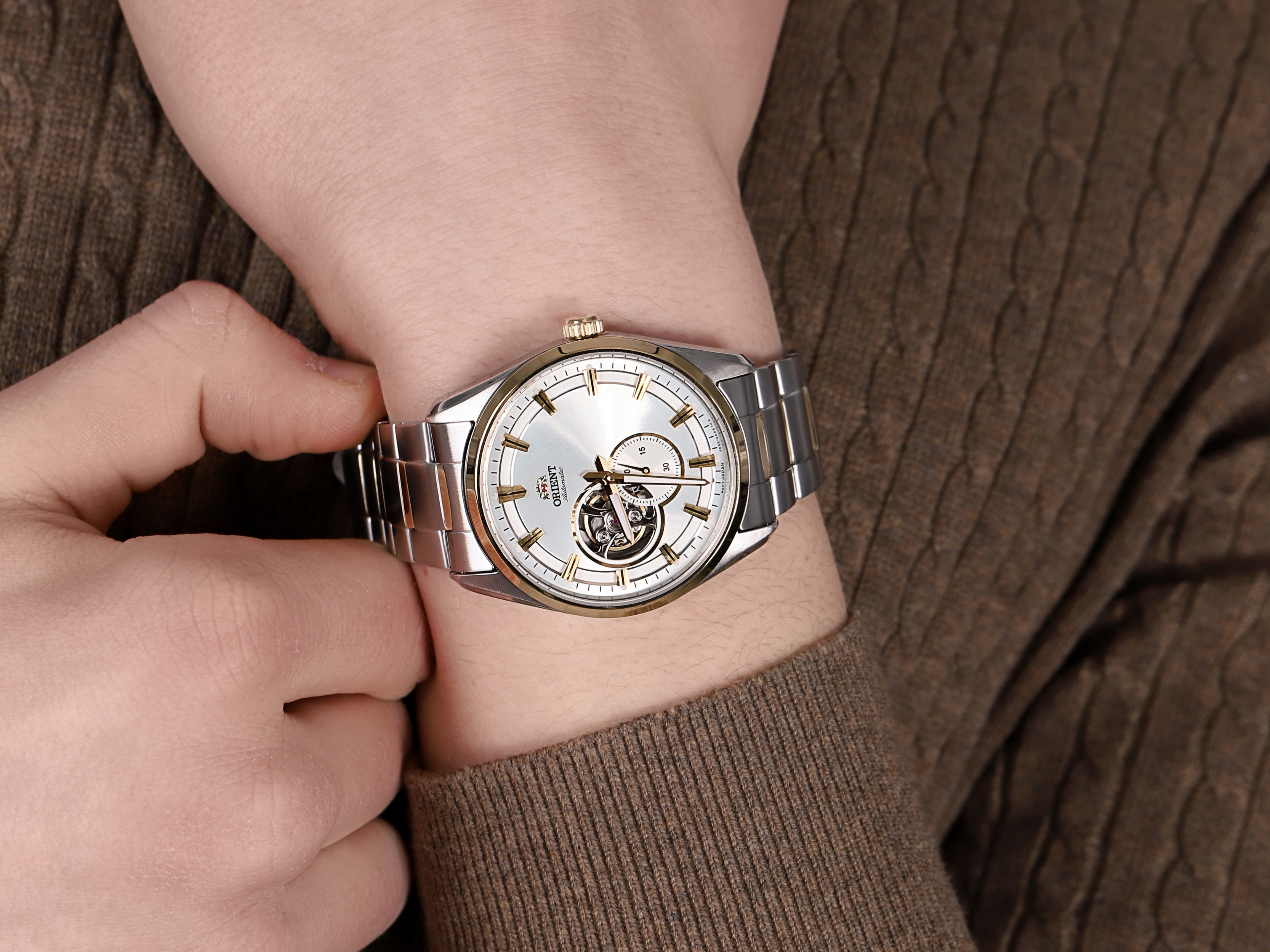 Orient RA-AR0001S10B Contemporary Contemporary Mechanical Automatic zegarek męski elegancki szafirowe