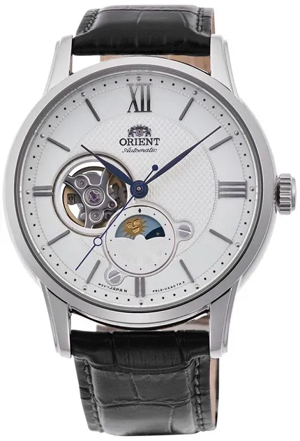 Orient RA-AS0011S10B Sun and Moon Open Heart - zdjęcie 1
