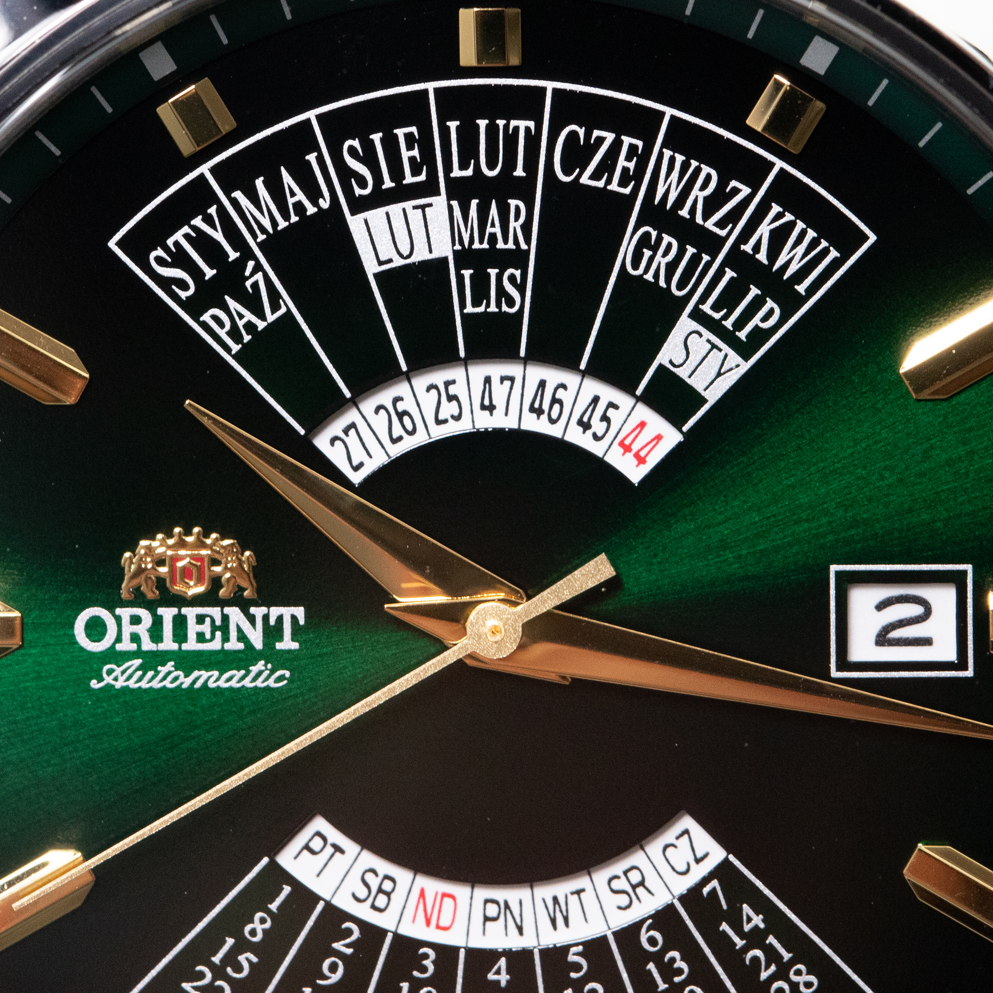 Orient RA-BA0008E3YBA012J0 zegarek srebrny elegancki Contemporary pasek - miniatura 6