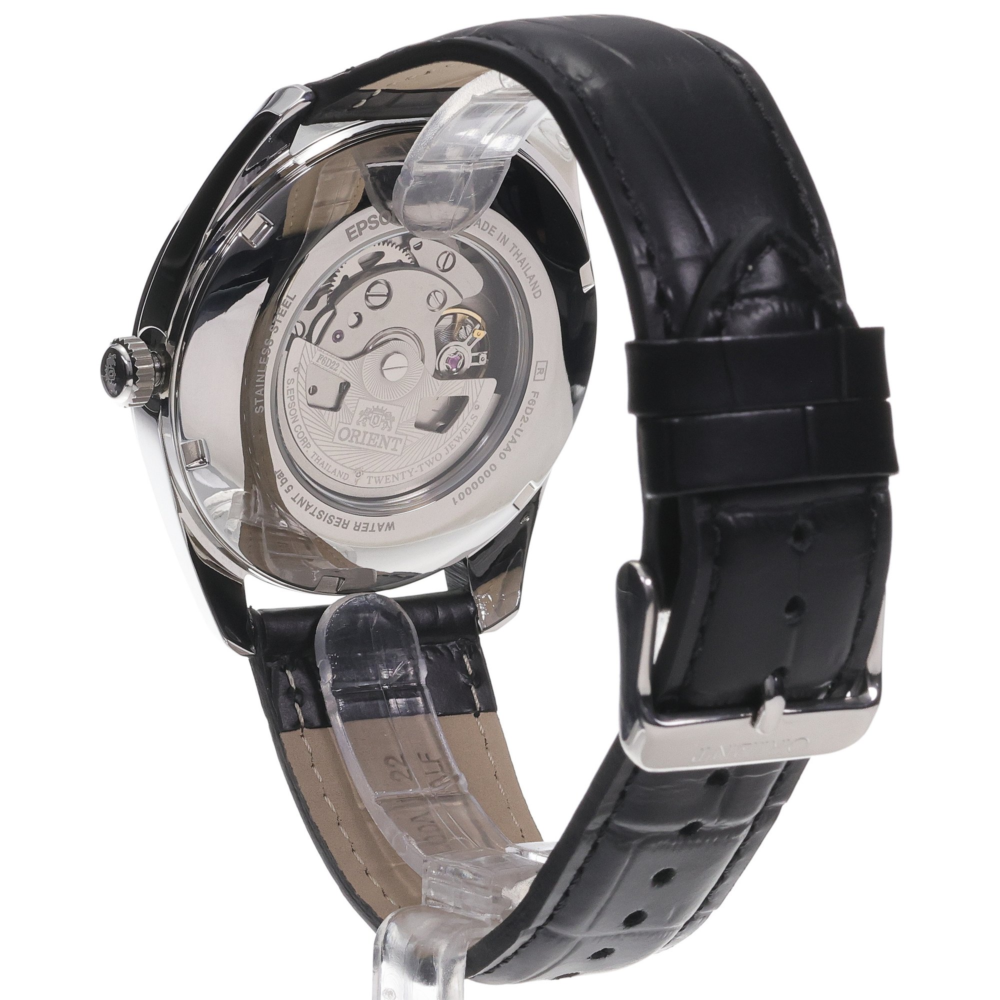 Orient RA-BA0009S3YBA012J0 zegarek srebrny elegancki Contemporary pasek - miniatura 4