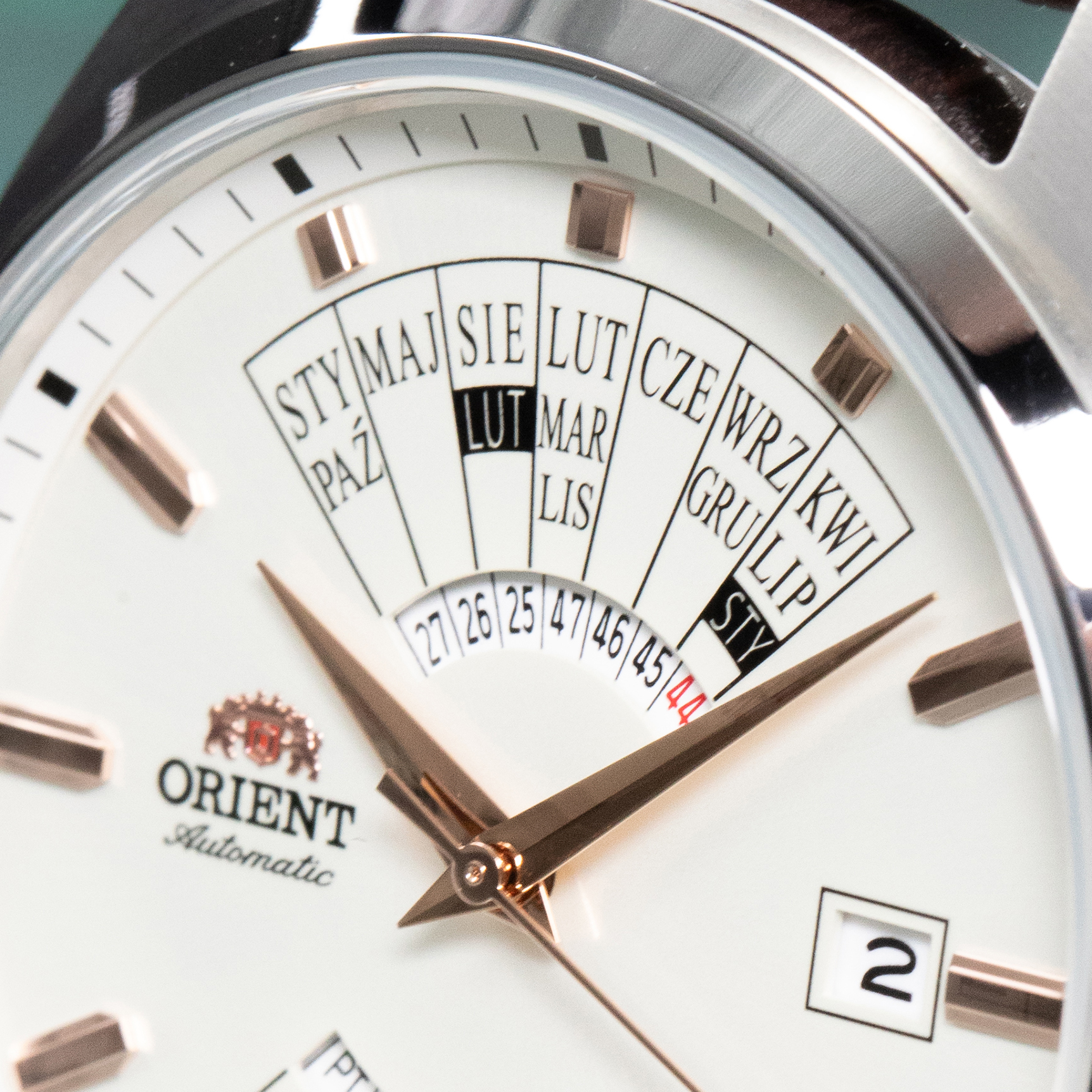 Orient RA-BA0009S3YBR221J0 Contemporary Multi Year Calendar Poland zegarek elegancki Contemporary - miniatura 8