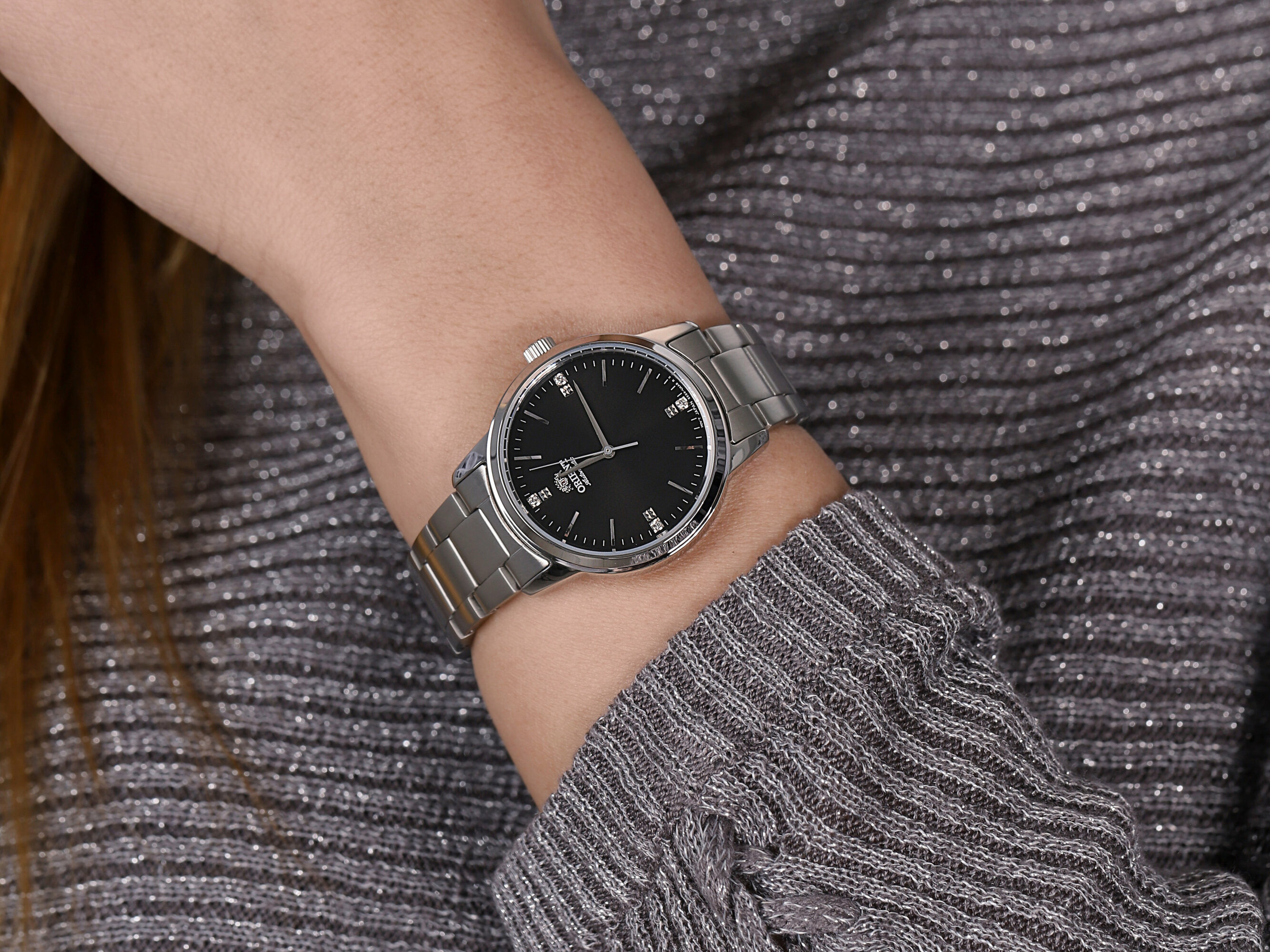 Orient RA-NB0101B10B damski zegarek Contemporary bransoleta - miniatura 3