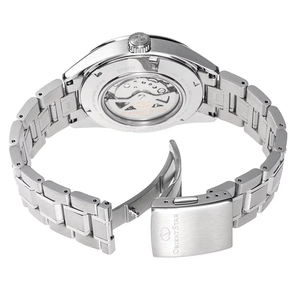 Orient RE-AV0122L00B Modern Skeleton zegarek elegancki Contemporary - miniatura 4