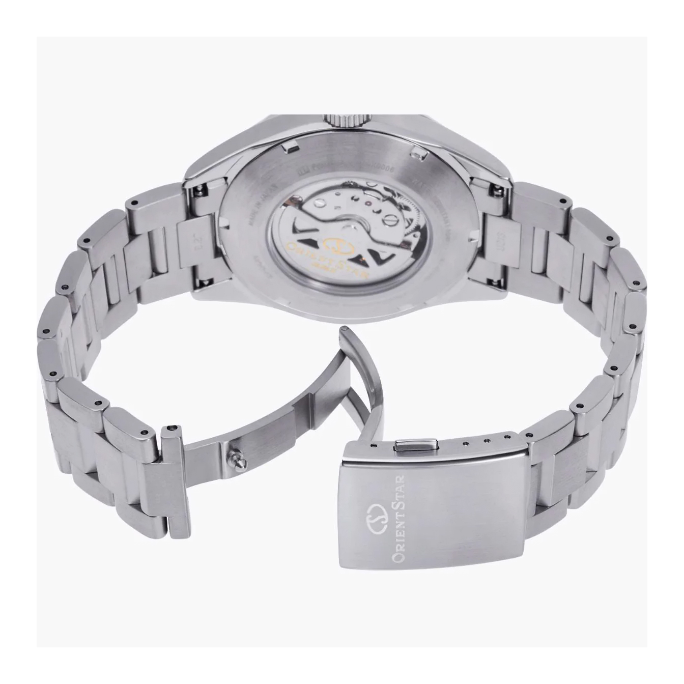 Orient Star RE-AU0403L00B męski zegarek Contemporary bransoleta