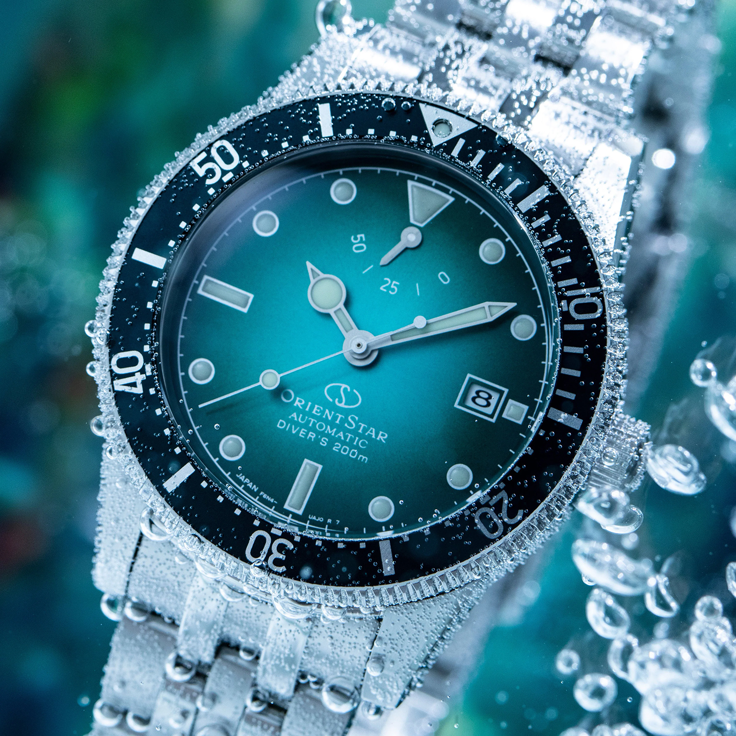 Orient Star RE-AU0602E00B Classic Automatic Divers 200m zegarek klasyczny Classic - miniatura 4