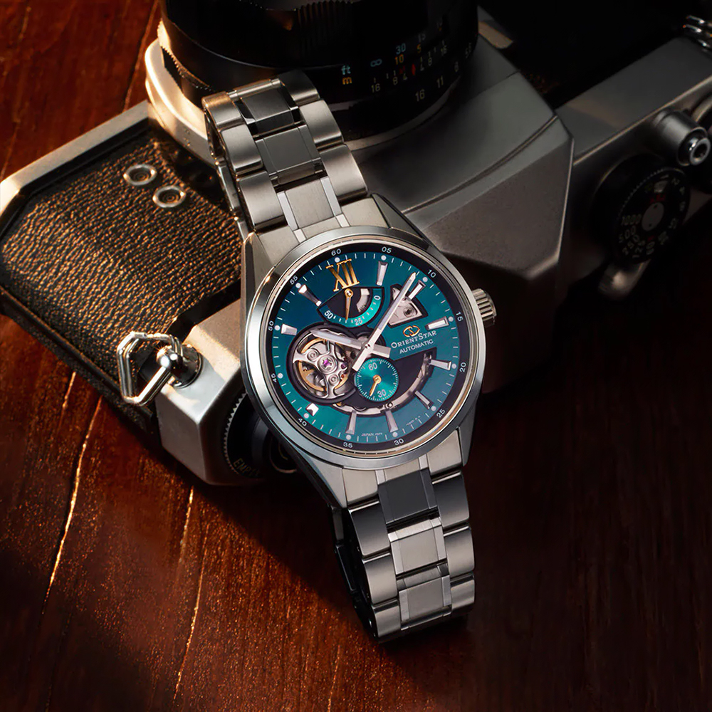 Orient Star RE-AV0114E00B męski zegarek Contemporary bransoleta - miniatura 3
